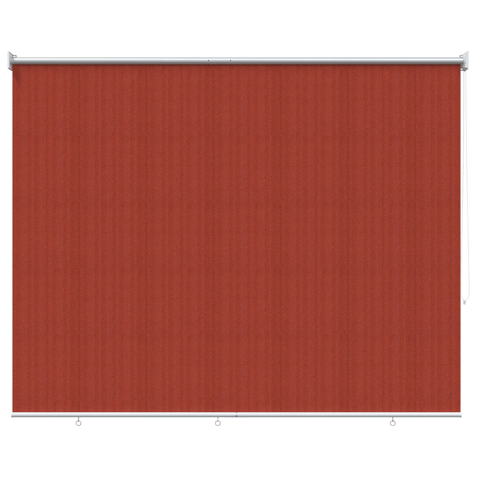 Välisruloo 90% UV blokeering Terrakotta 120 x 140 cm HDPE
