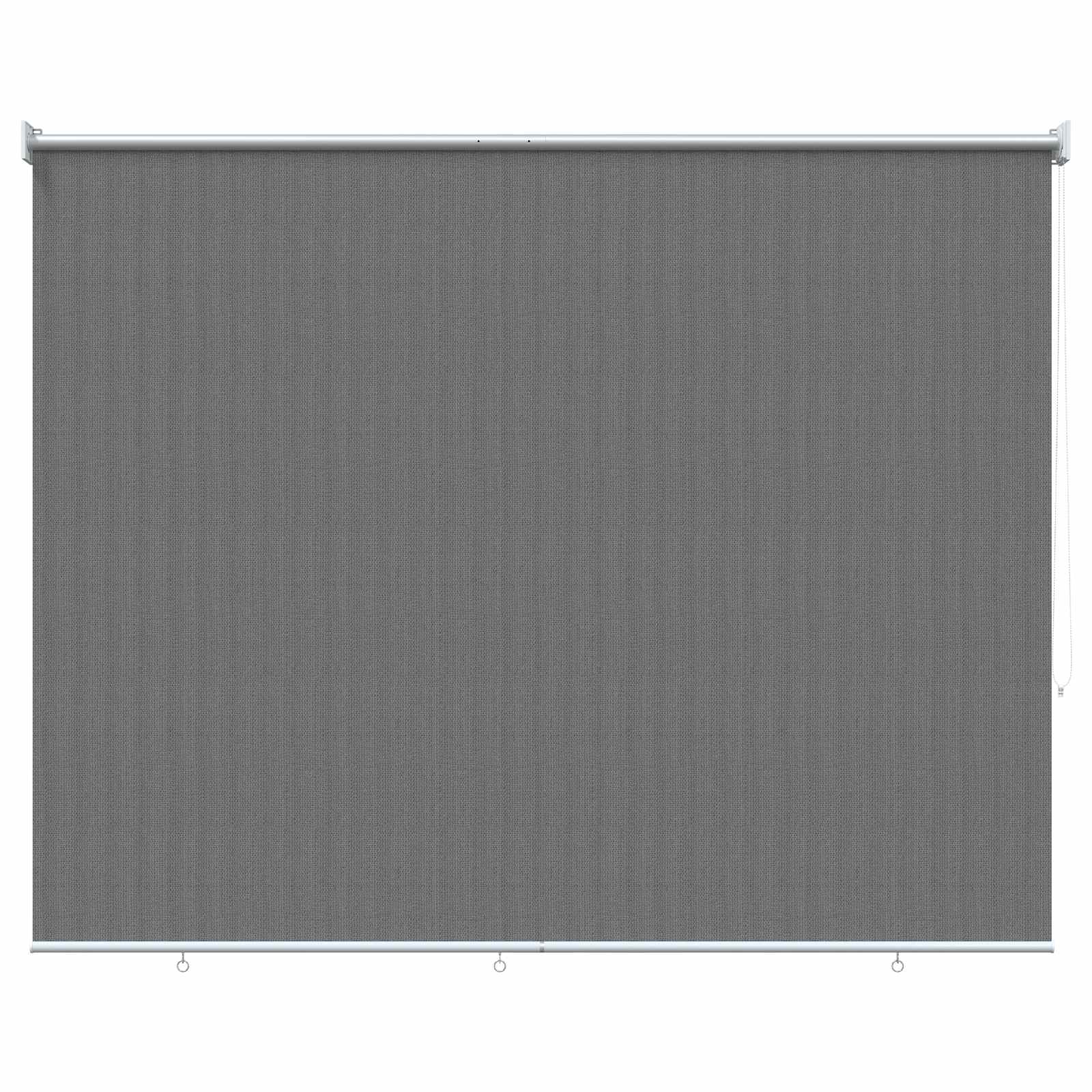Välisruloo 90% UV blokeering Helehall 140 x 140 cm HDPE