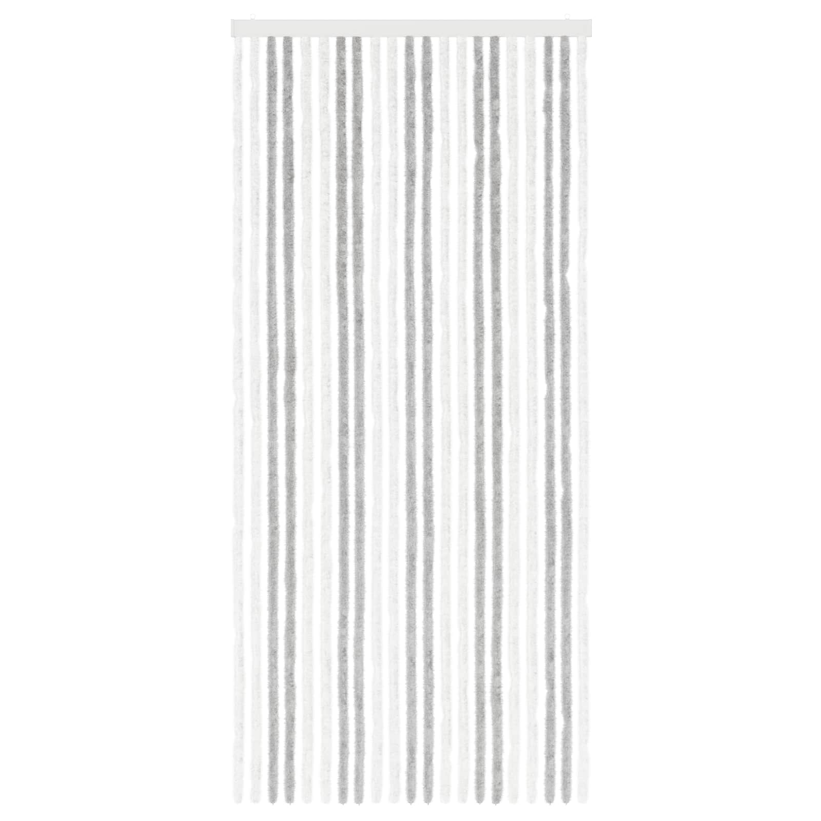 Sääsevõrk Chenille Helehall ja valge 90 x 200 cm 100% PP