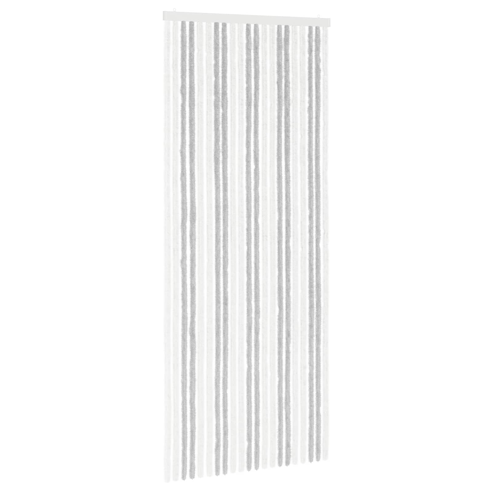 Sääsevõrk Chenille Helehall ja valge 90 x 220 cm 100% PP