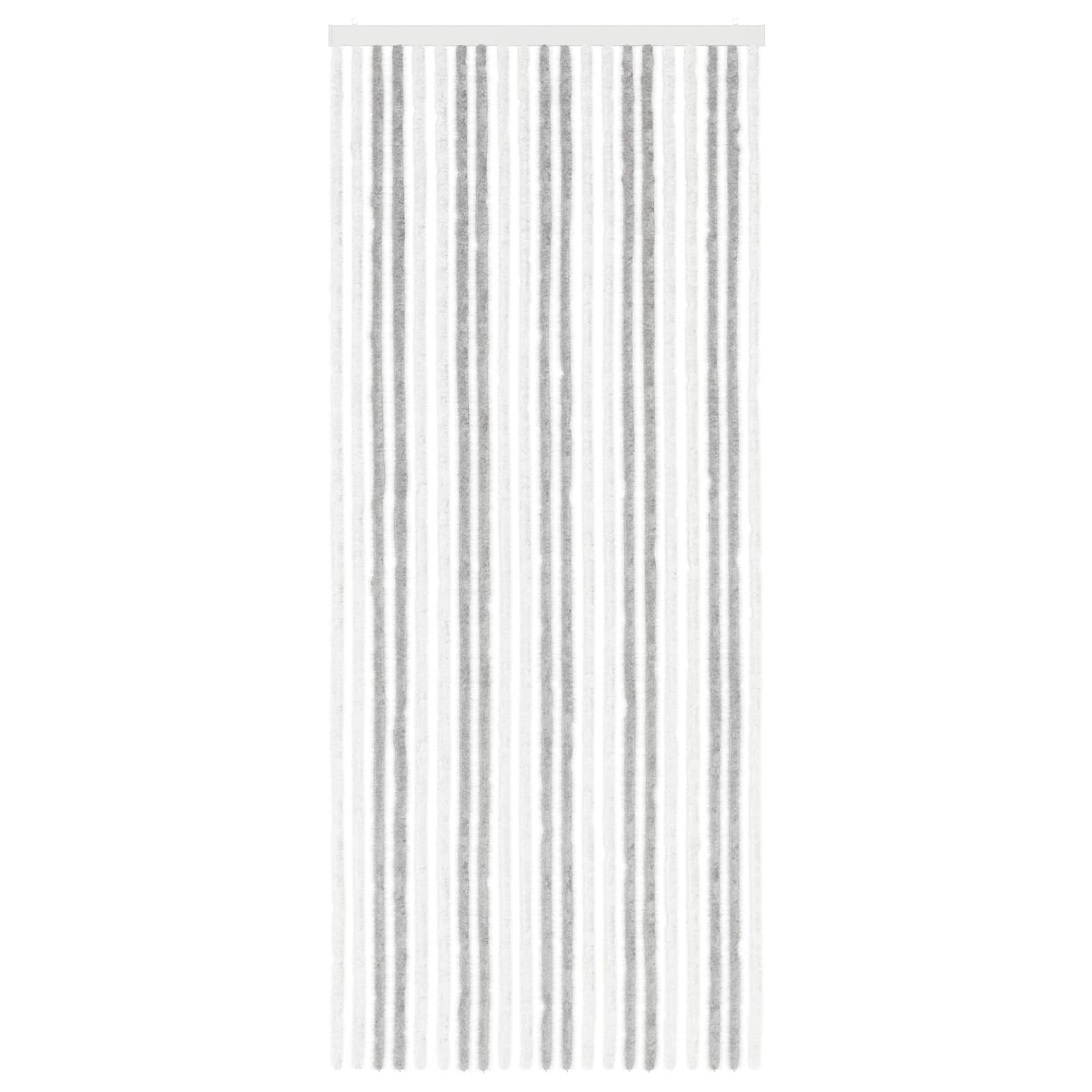 Sääsevõrk Chenille Helehall ja valge 90 x 220 cm 100% PP