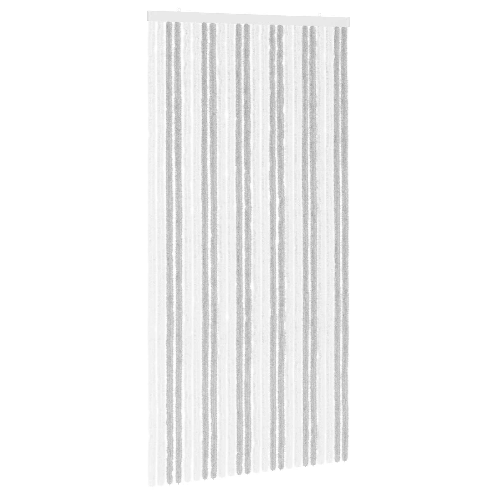 Sääsevõrk Chenille Helehall ja valge 100 x 200 cm 100% PP