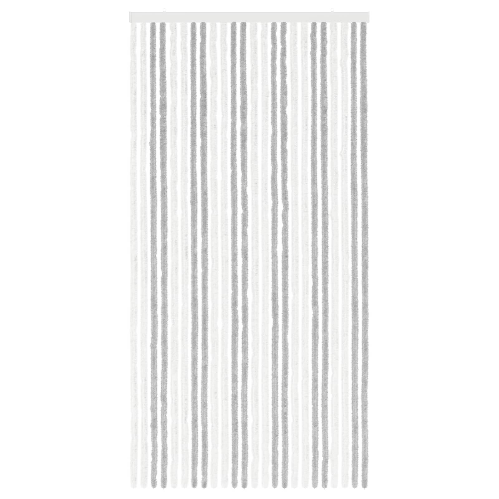 Sääsevõrk Chenille Helehall ja valge 100 x 200 cm 100% PP