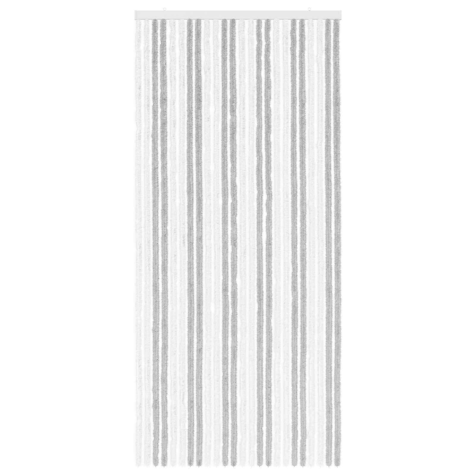 Sääsevõrk Chenille Helehall ja valge 100 x 220 cm 100% PP