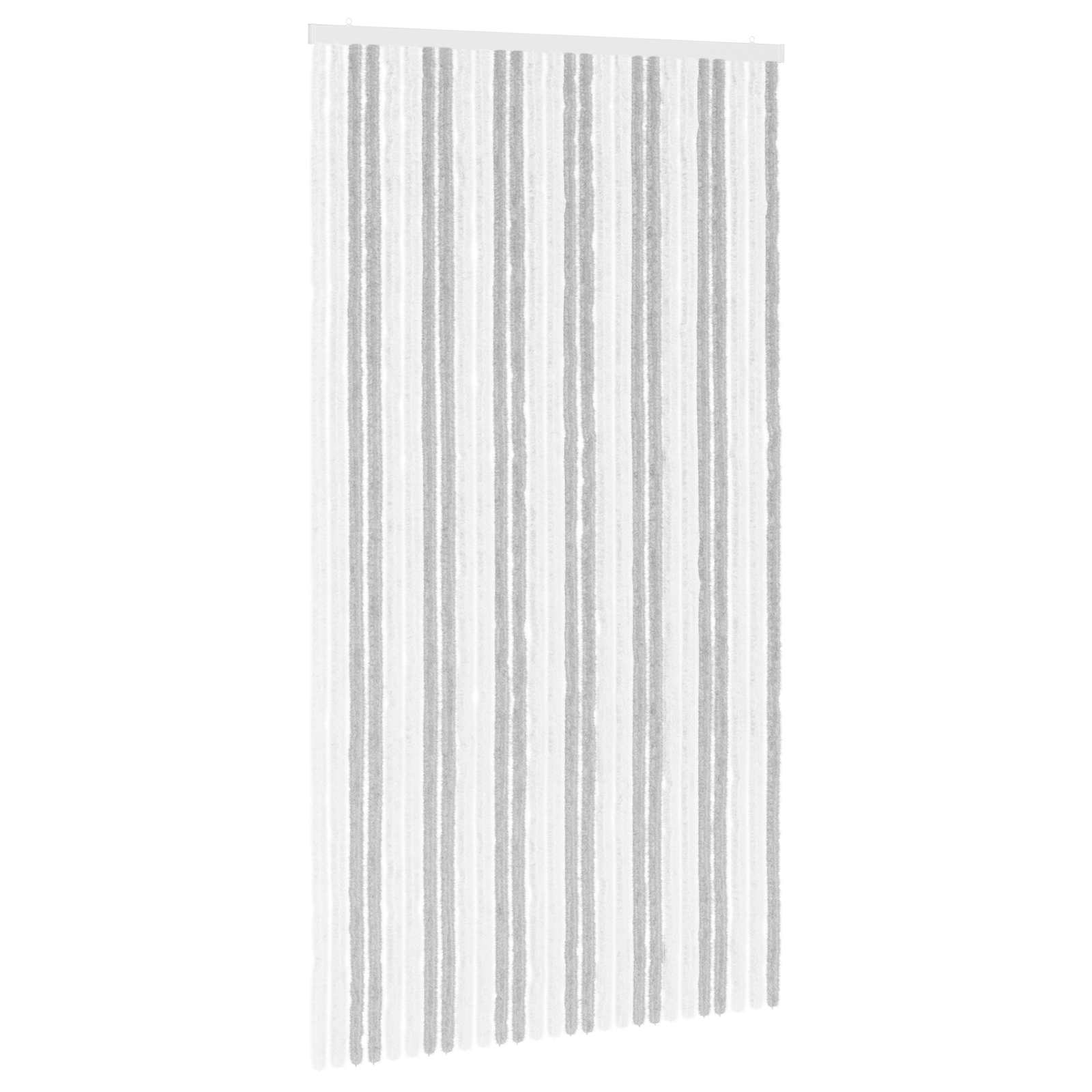 Sääsevõrk Chenille Helehall ja valge 118 x 220 cm 100% PP