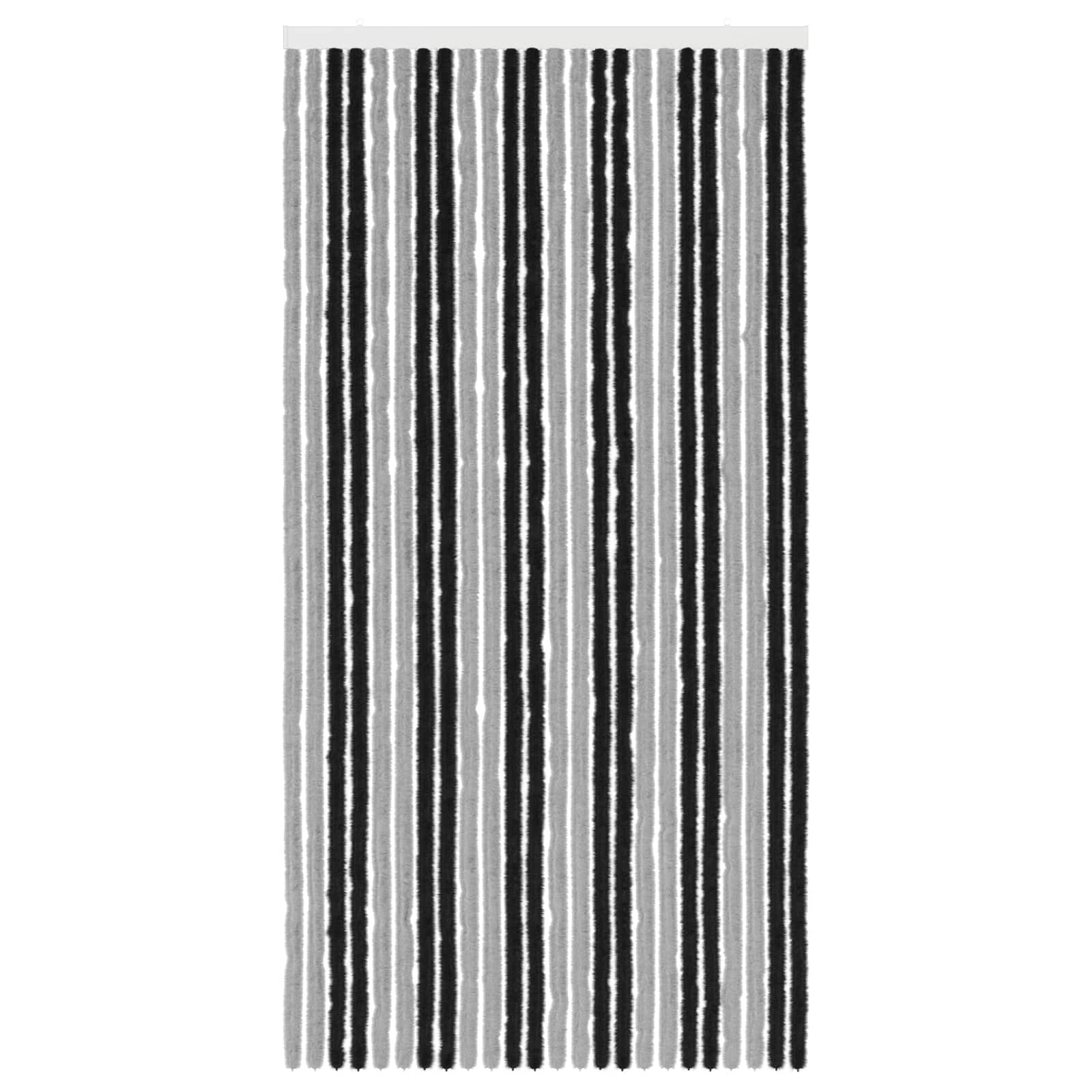 Sääsevõrk Chenille Hall ja must 100 x 200 cm 100% PP