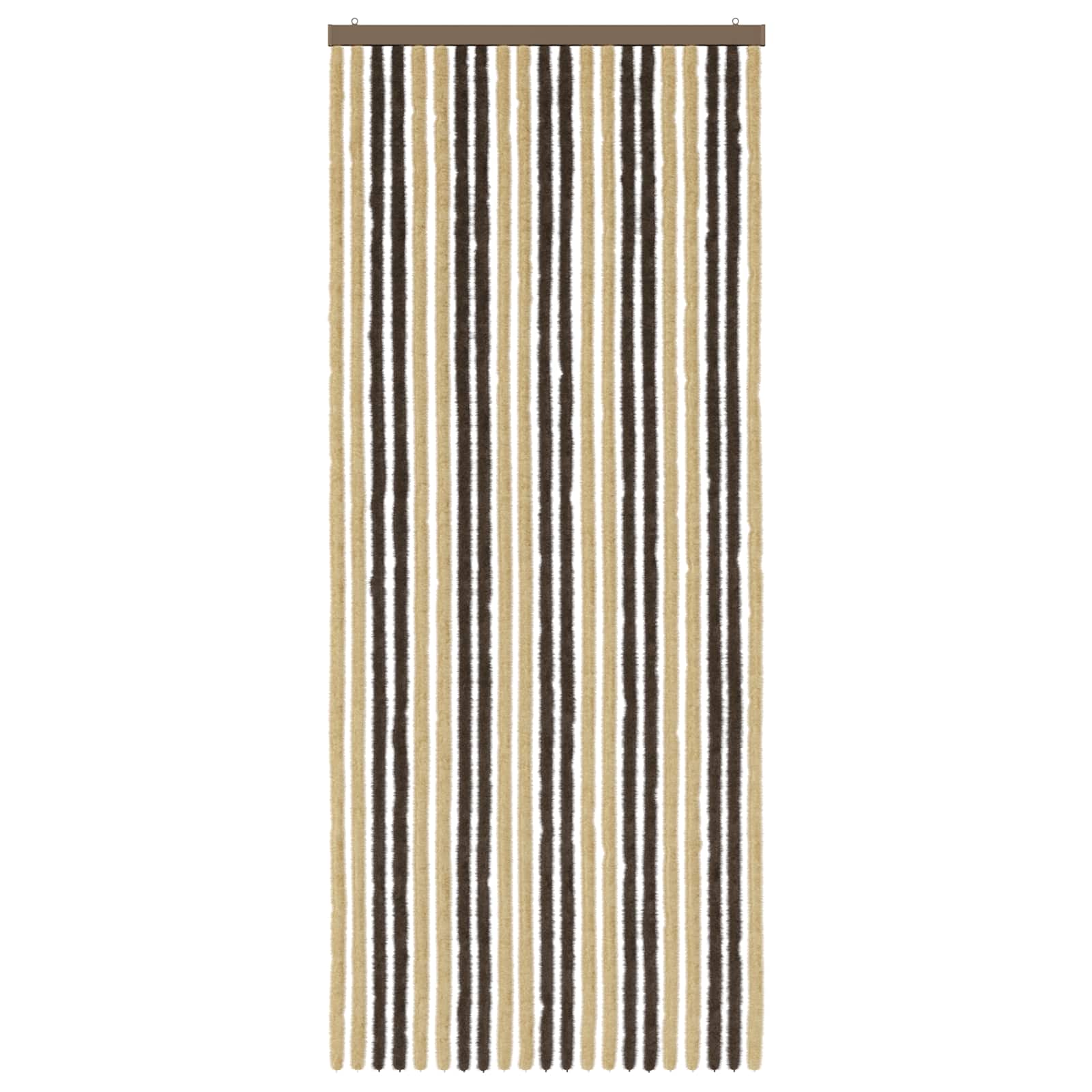 Sääsevõrk Chenille Tumepruun ja Beez 90 x 220 cm 100% PP