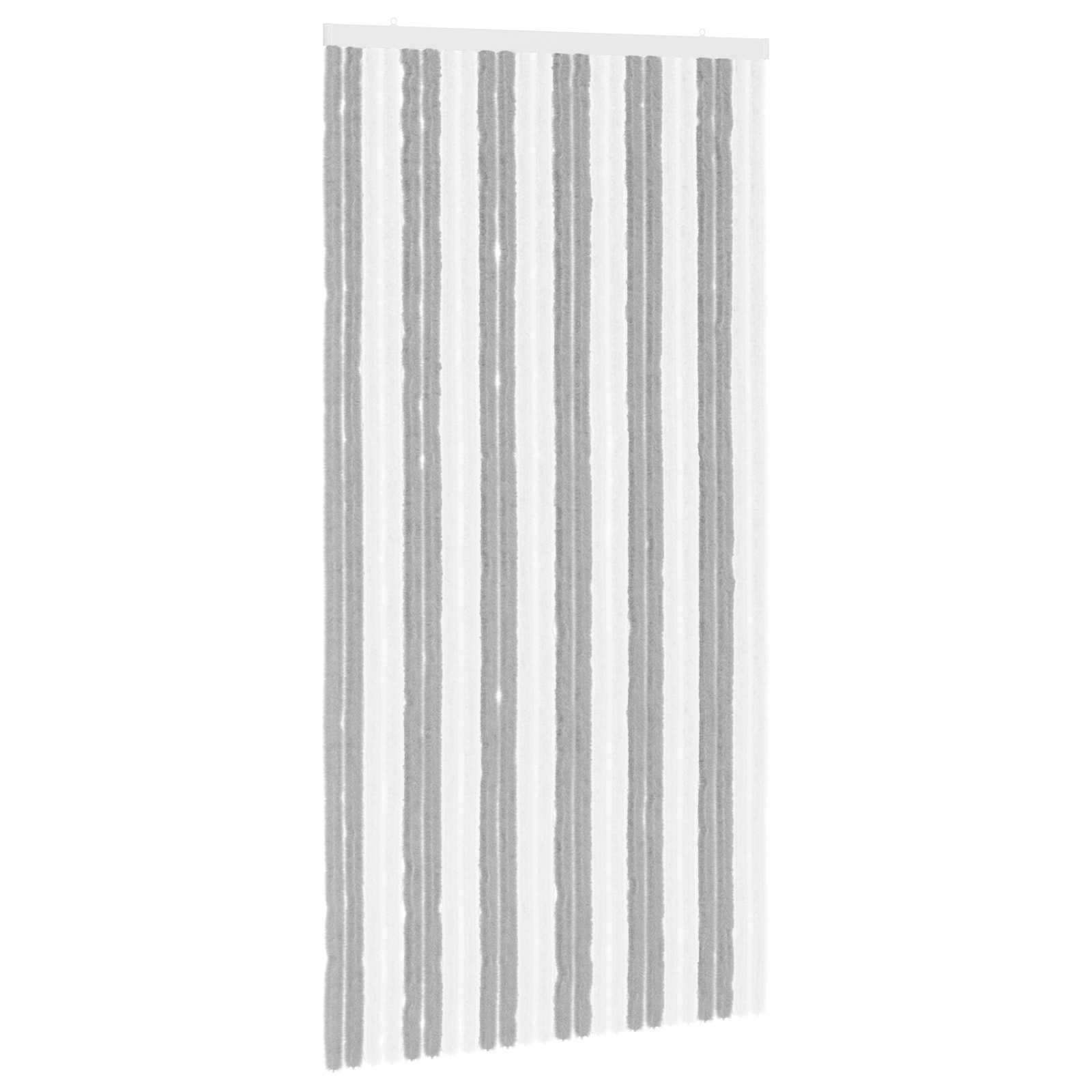 Sääsevõrk Chenille Hall ja Valge 100 x 200 cm 100% PP