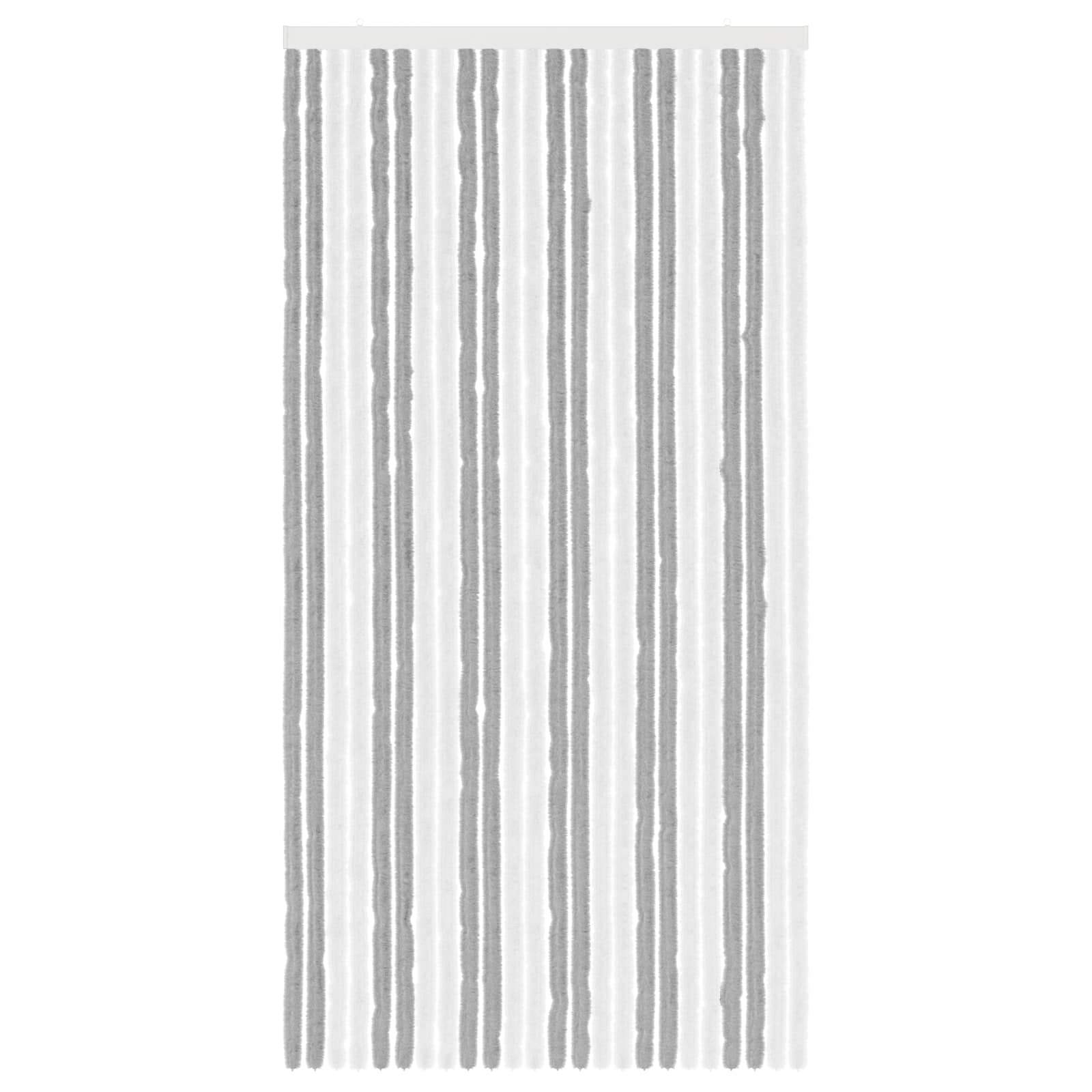 Sääsevõrk Chenille Hall ja Valge 100 x 200 cm 100% PP