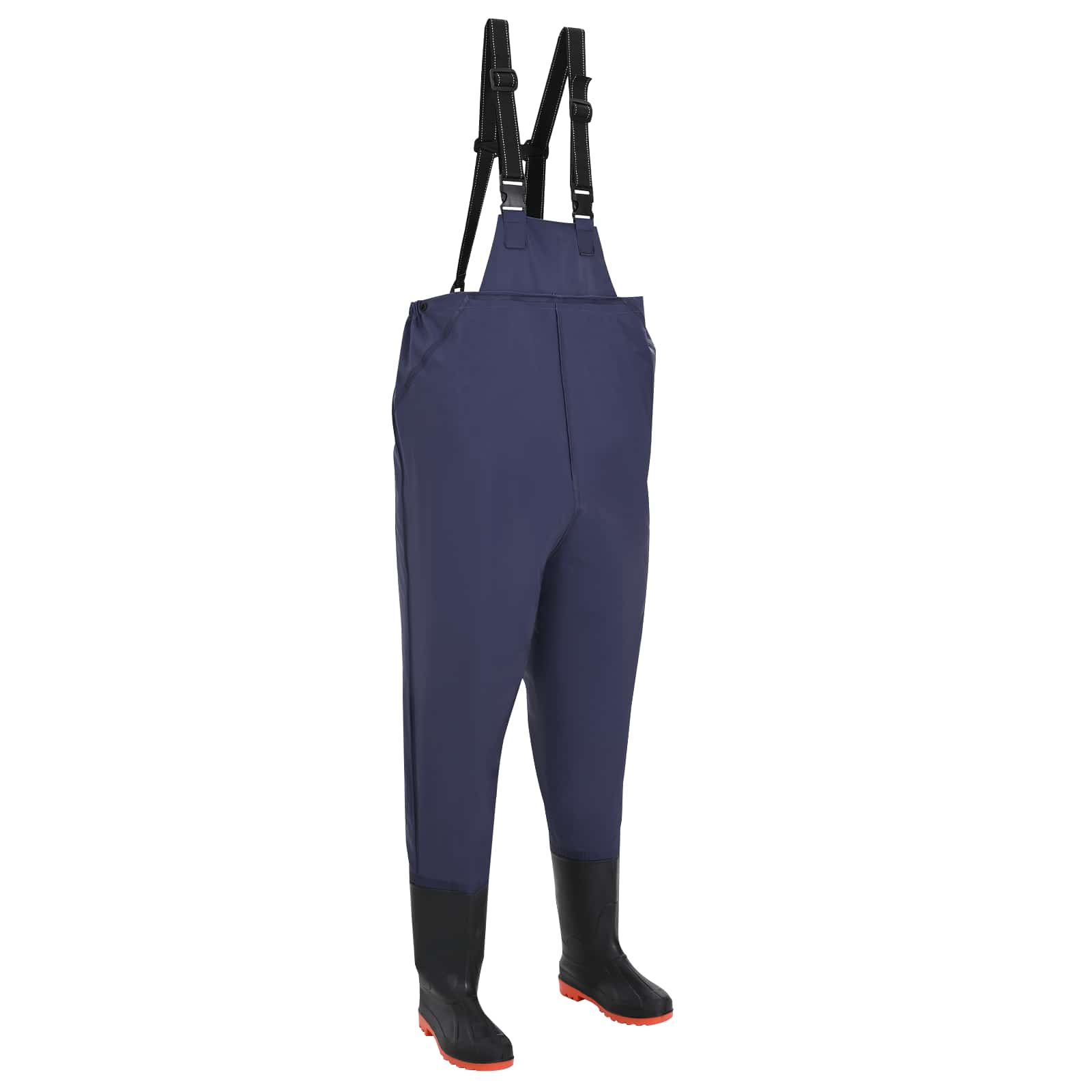 Rinna waders koos saapadega PVC kudumkangas Suurus 46 Sinine