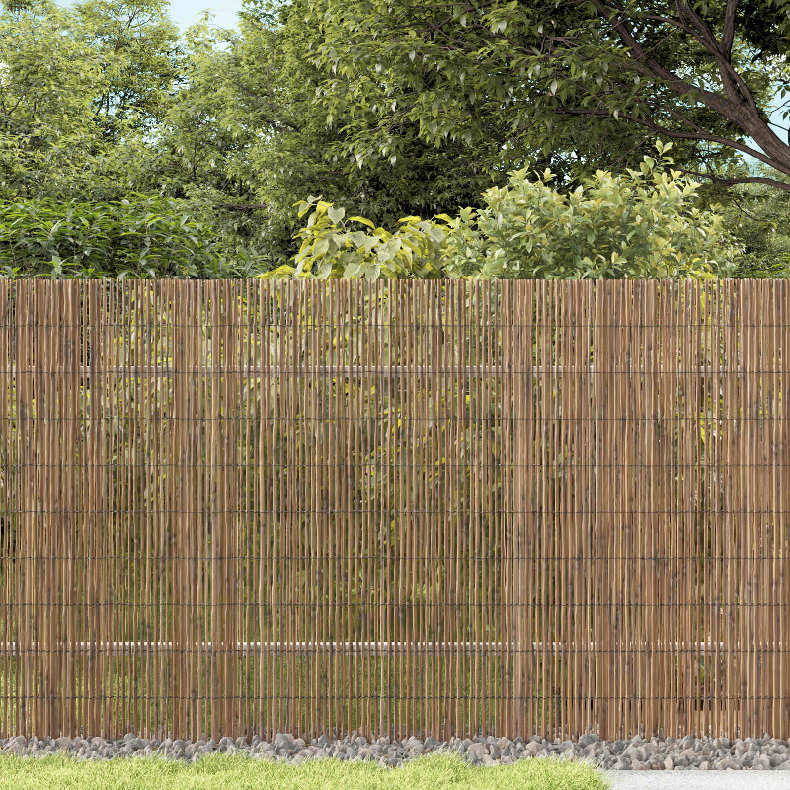 Aiandus aiapaneel 400 x 90 cm Pilliroog Naturaalne