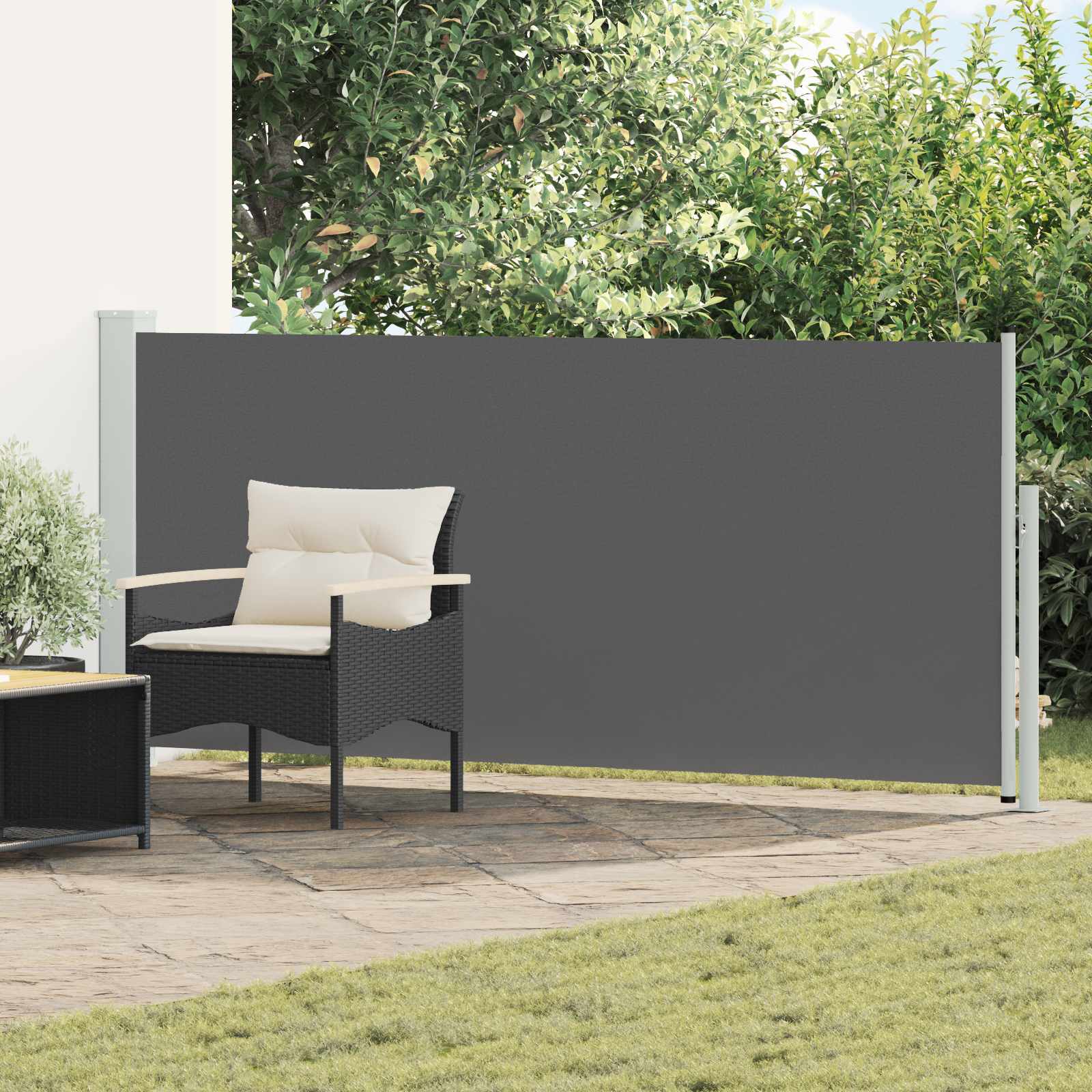 Kääntökülgmarker Ristkülik 120 x 300 cm Polüester Antratsiit