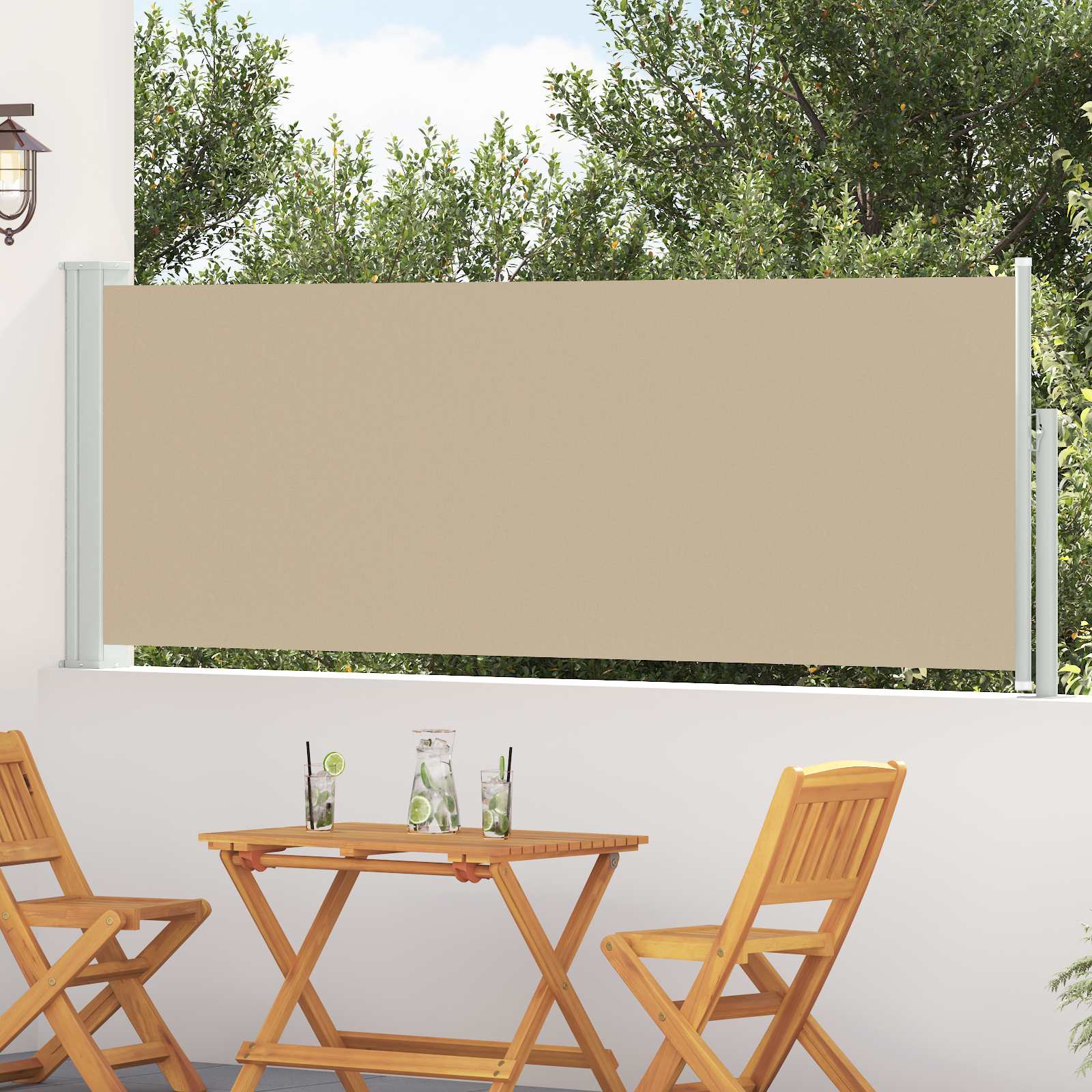 Kääntökülgmarker Ristkülik 500 x 100 cm Polüester Beež