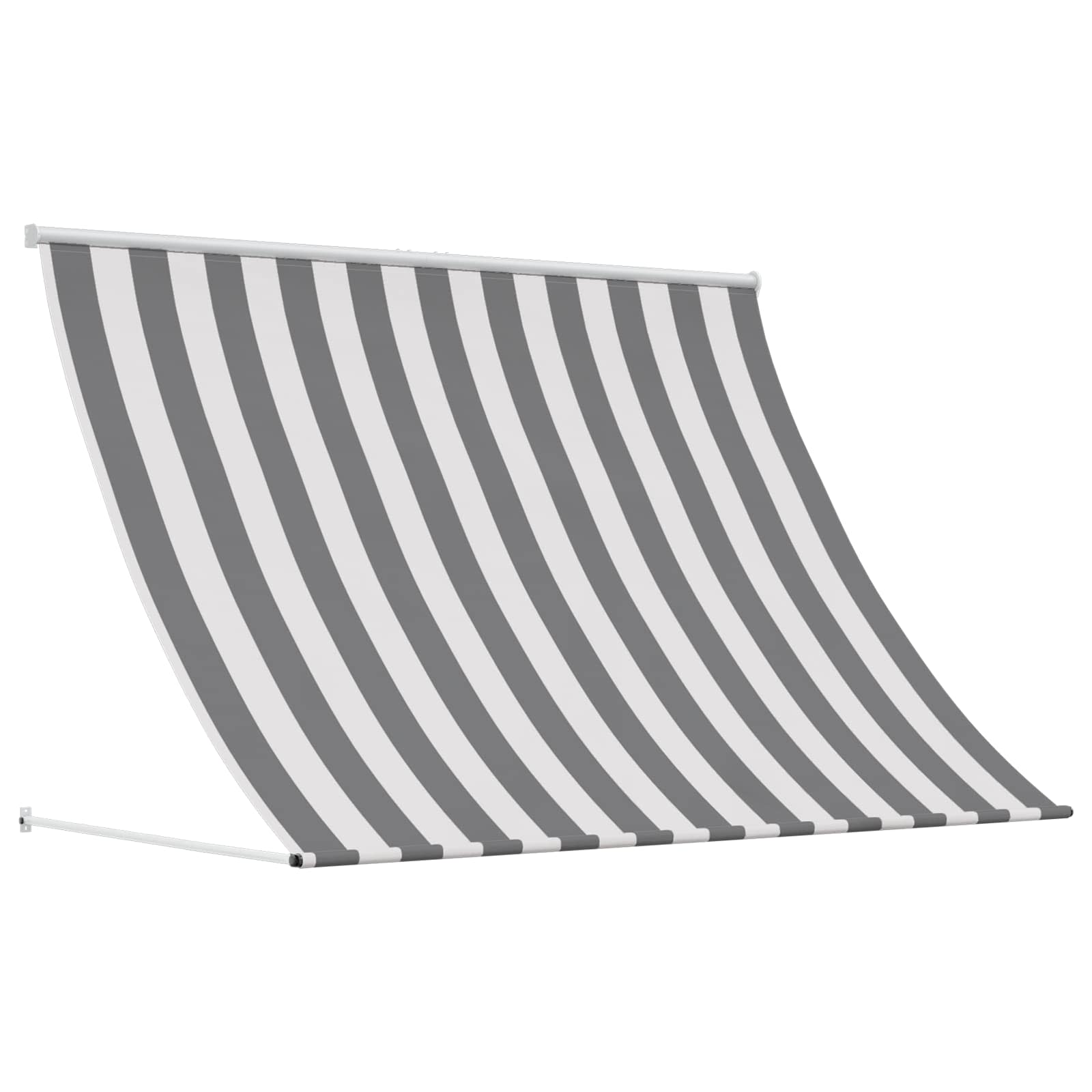 Varikatus Anthracite ja valge 400 x 150 cm