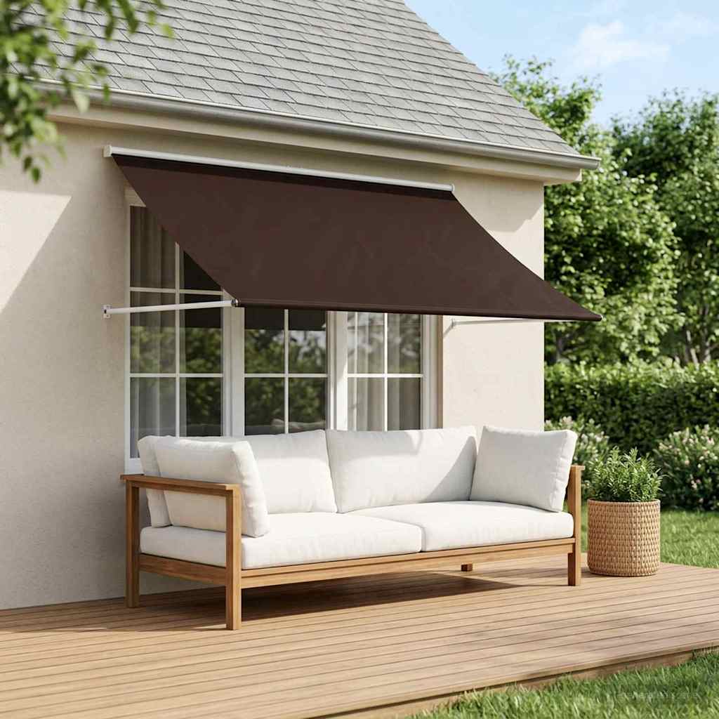 Varikatus Pruun 100 x 150 cm 180 g / m² polüester, kaetud PU-ga