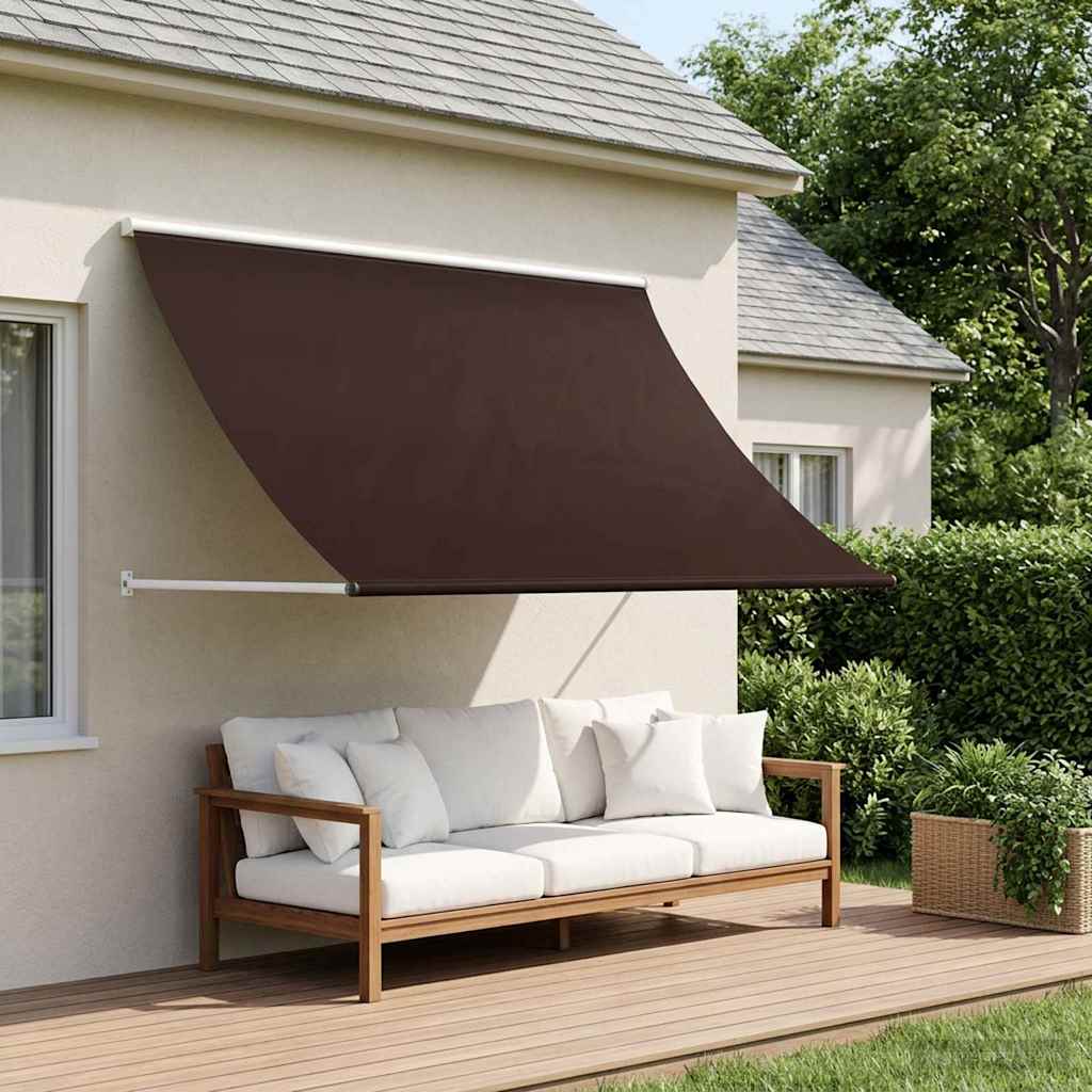 Varikatus Pruun 350 x 150 cm 180 g / m² polüester, kaetud PU-ga