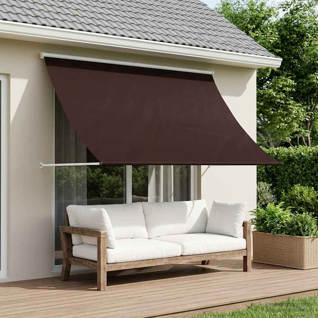 Varikatus Pruun 400 x 150 cm 180 g / m² polüester, kaetud PU-ga
