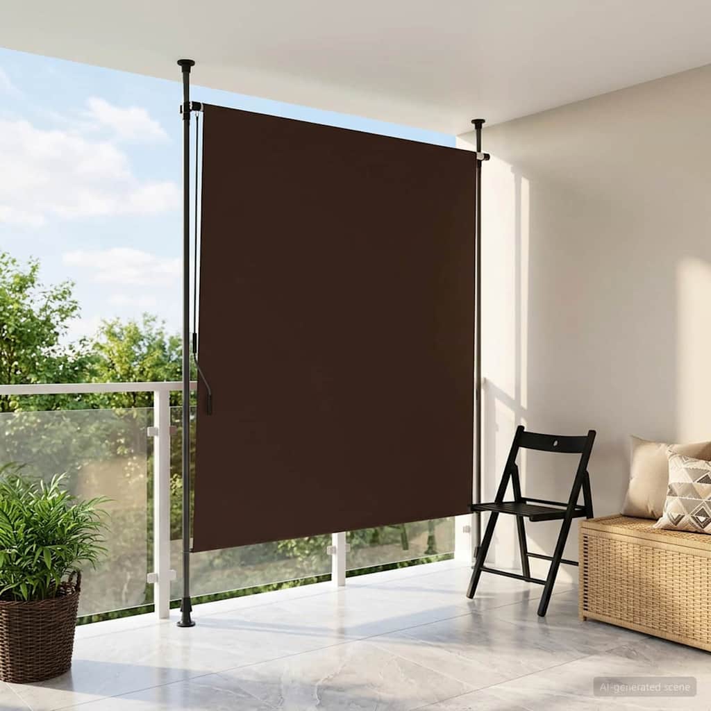Välis Rulli Kardin Pruun 100 x 270 cm