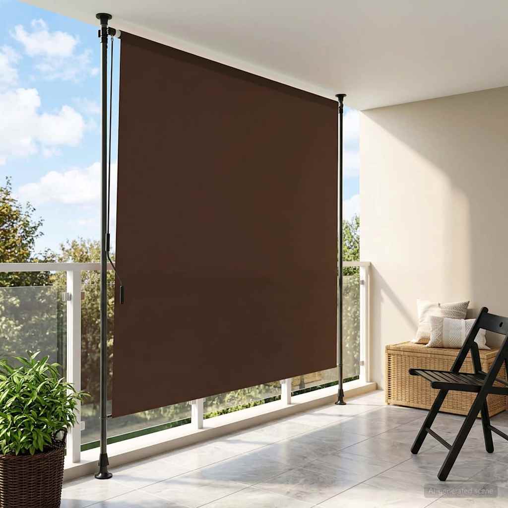 Välis Rulli Kardin Pruun 150 x 270 cm