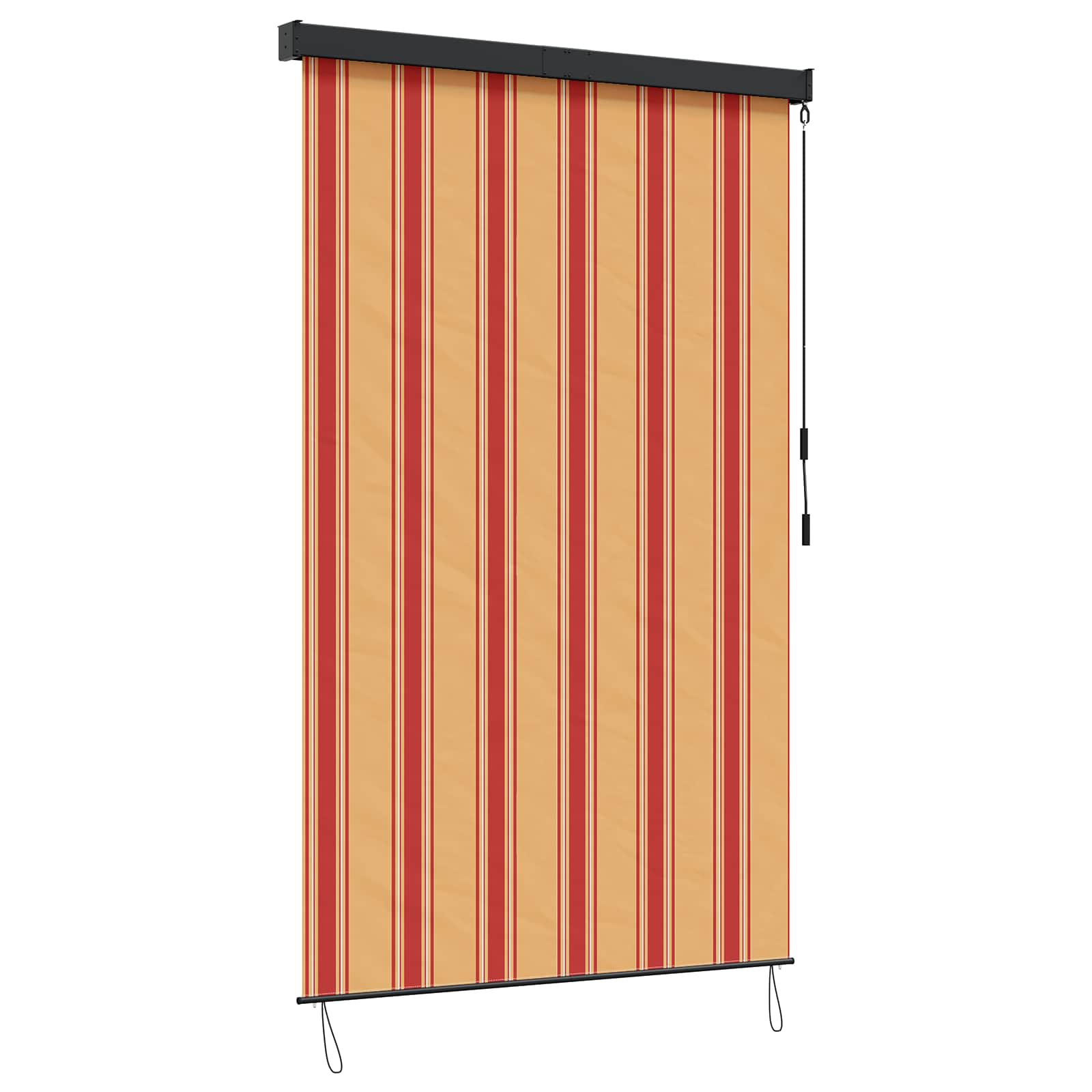 Rulookardin Mitmevärviline 120 x 250 cm Kangas ja Alumiinium