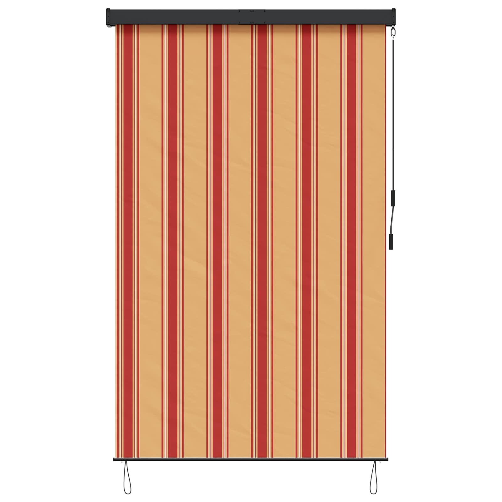 Rulookardin Mitmevärviline 140 x 250 cm Kangas ja Alumiinium