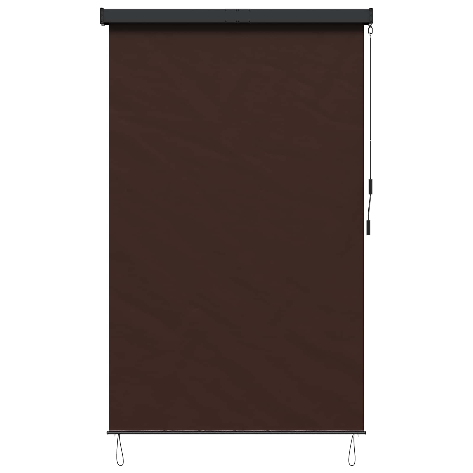 Rulookardin Pruun 160 x 250 cm Kangas ja Alumiinium