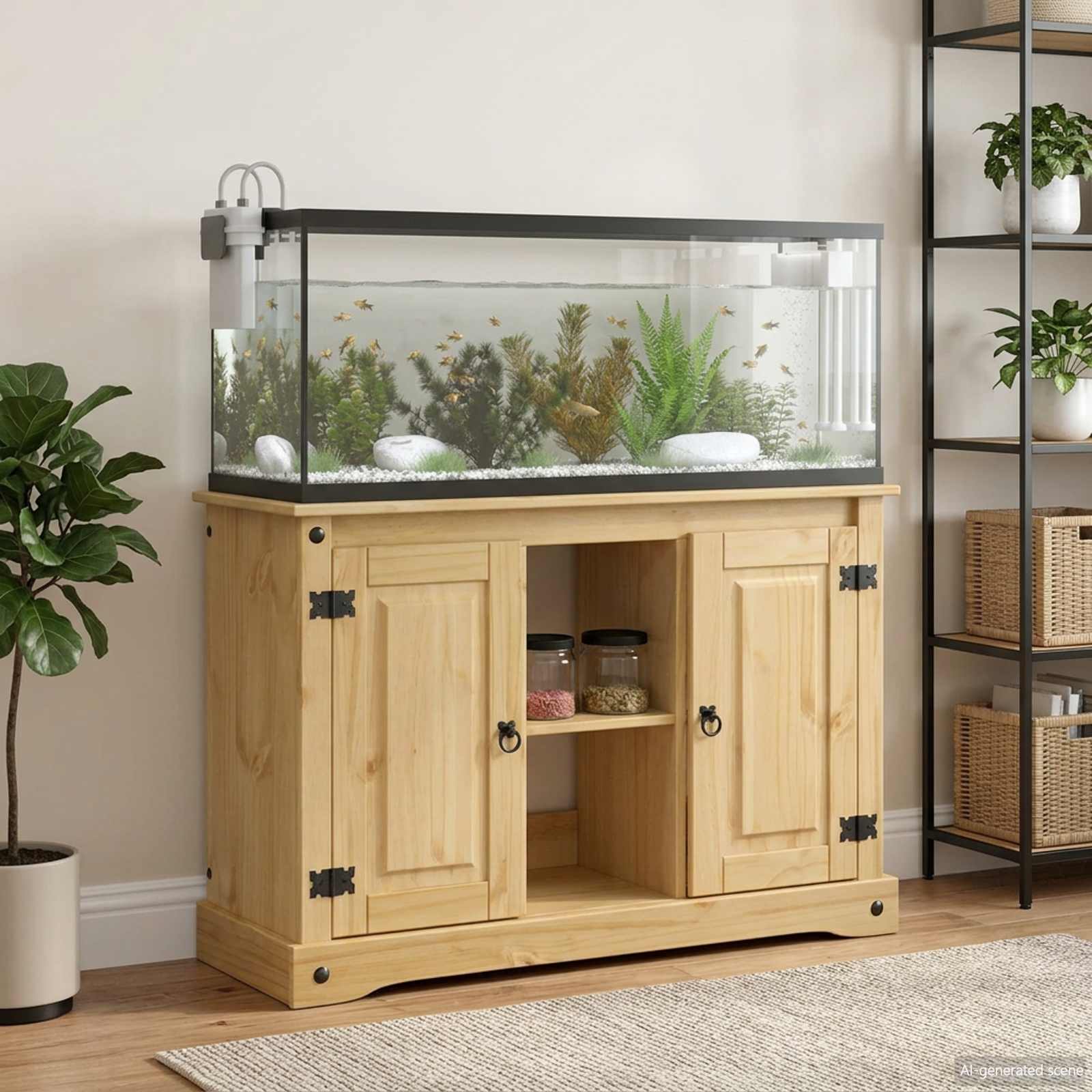 Akvaariumi alus CORONA Pruun 101,5 x 37 x 73 cm 300 kg