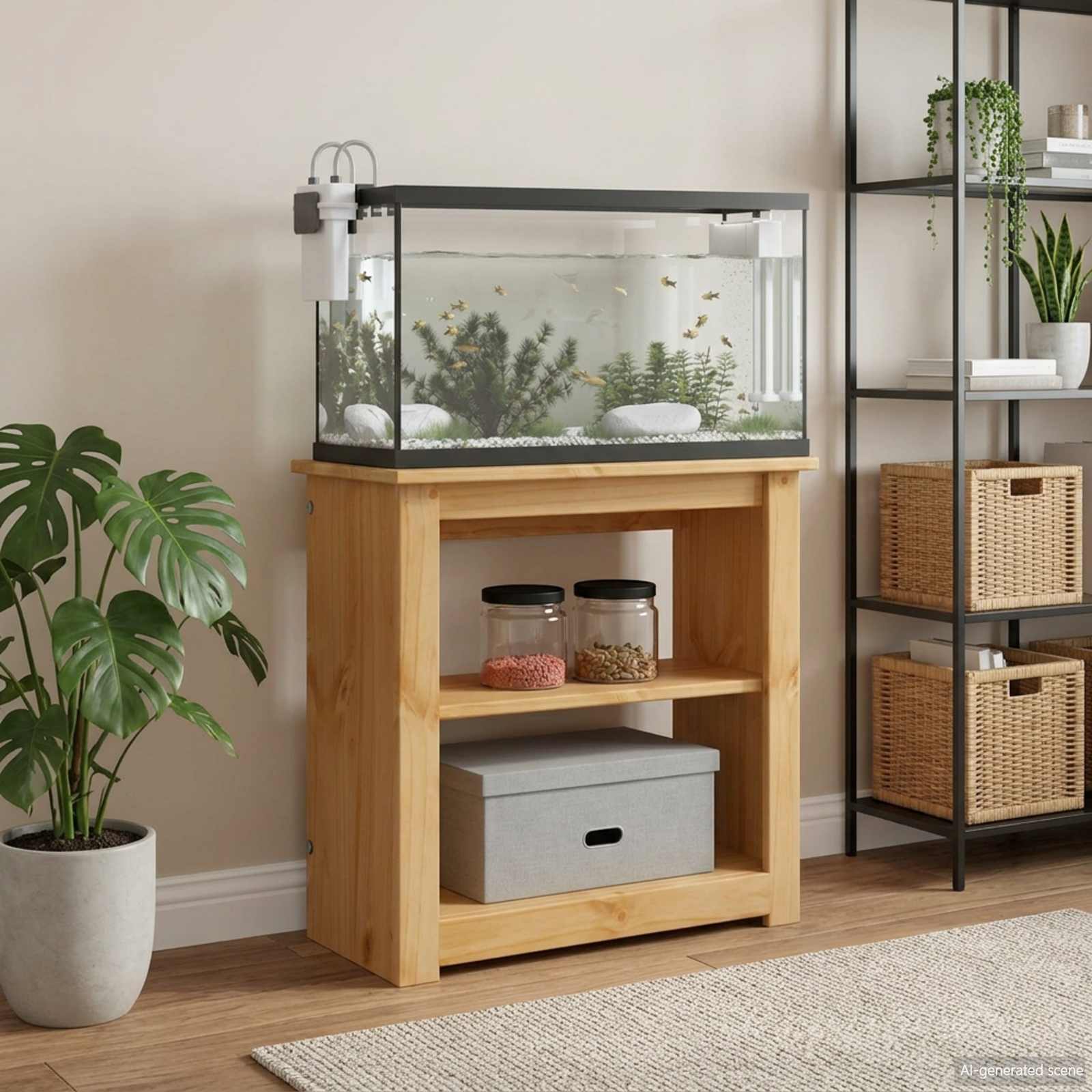 Akvaariumi alus PANAMA Pruun 60 x 30 x 60 cm 150 kg