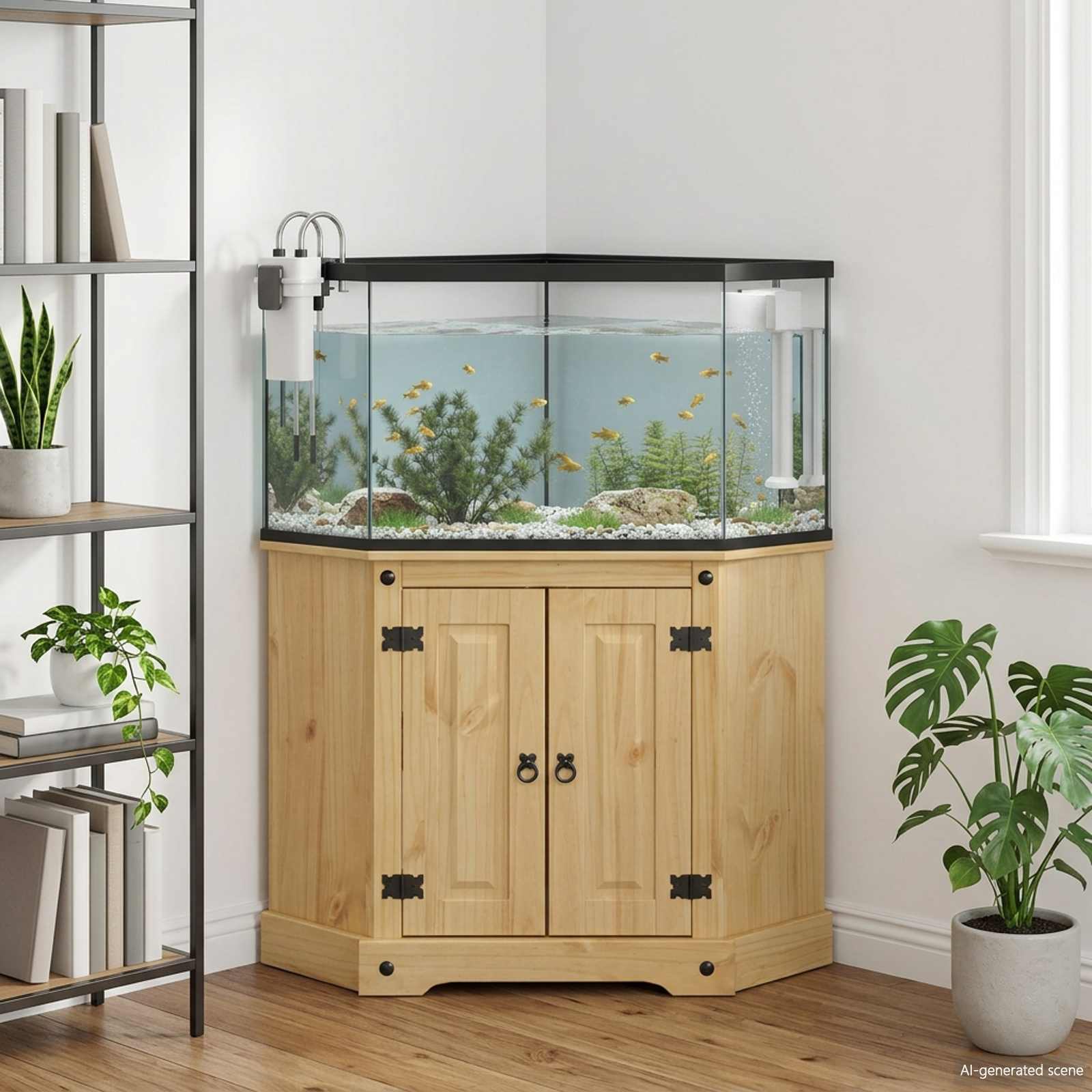 Akvaariumi alus CORONA Pruun 70 x 70 x 73 cm 300 kg