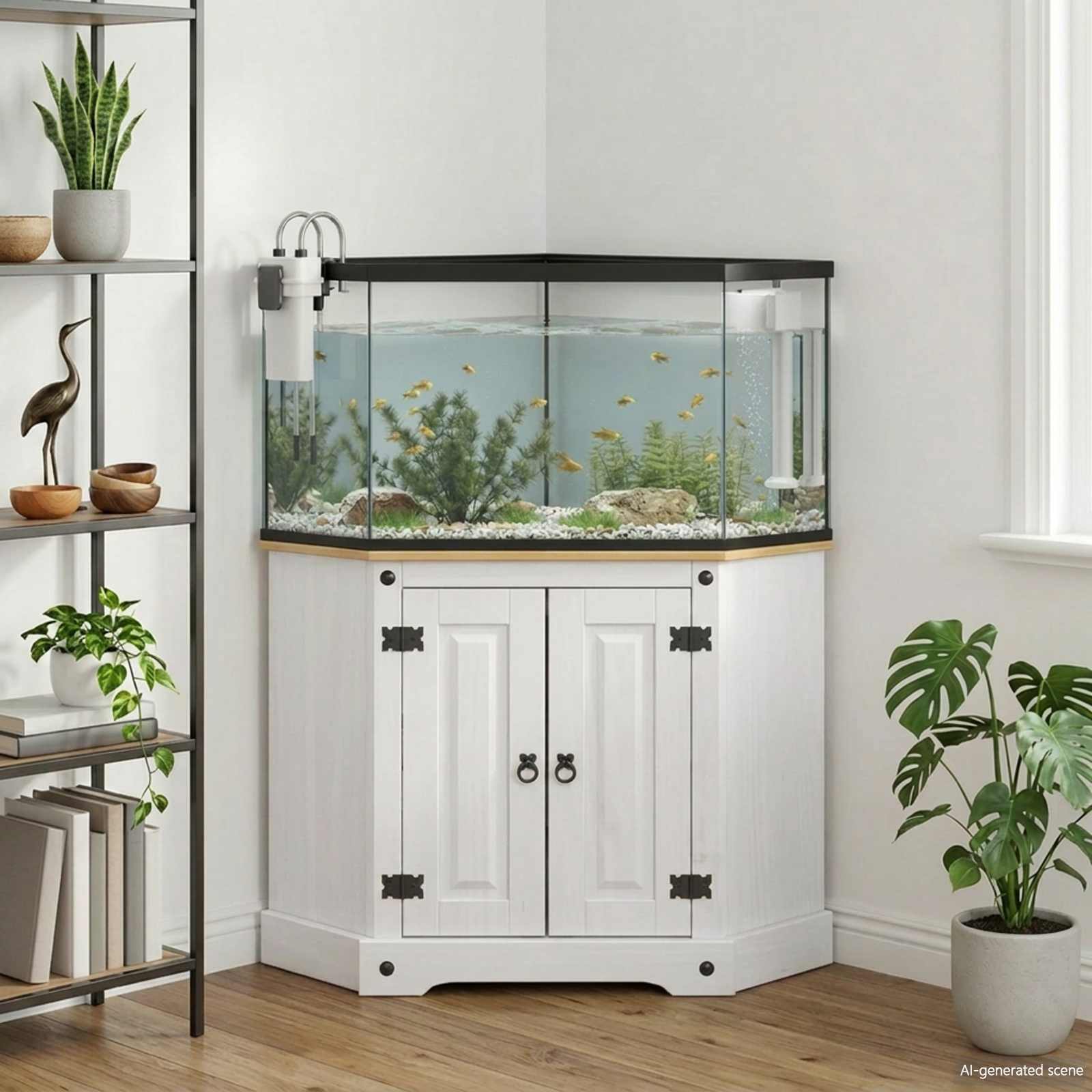 Akvaariumi alus CORONA Valge 70 x 70 x 73 cm 300 kg