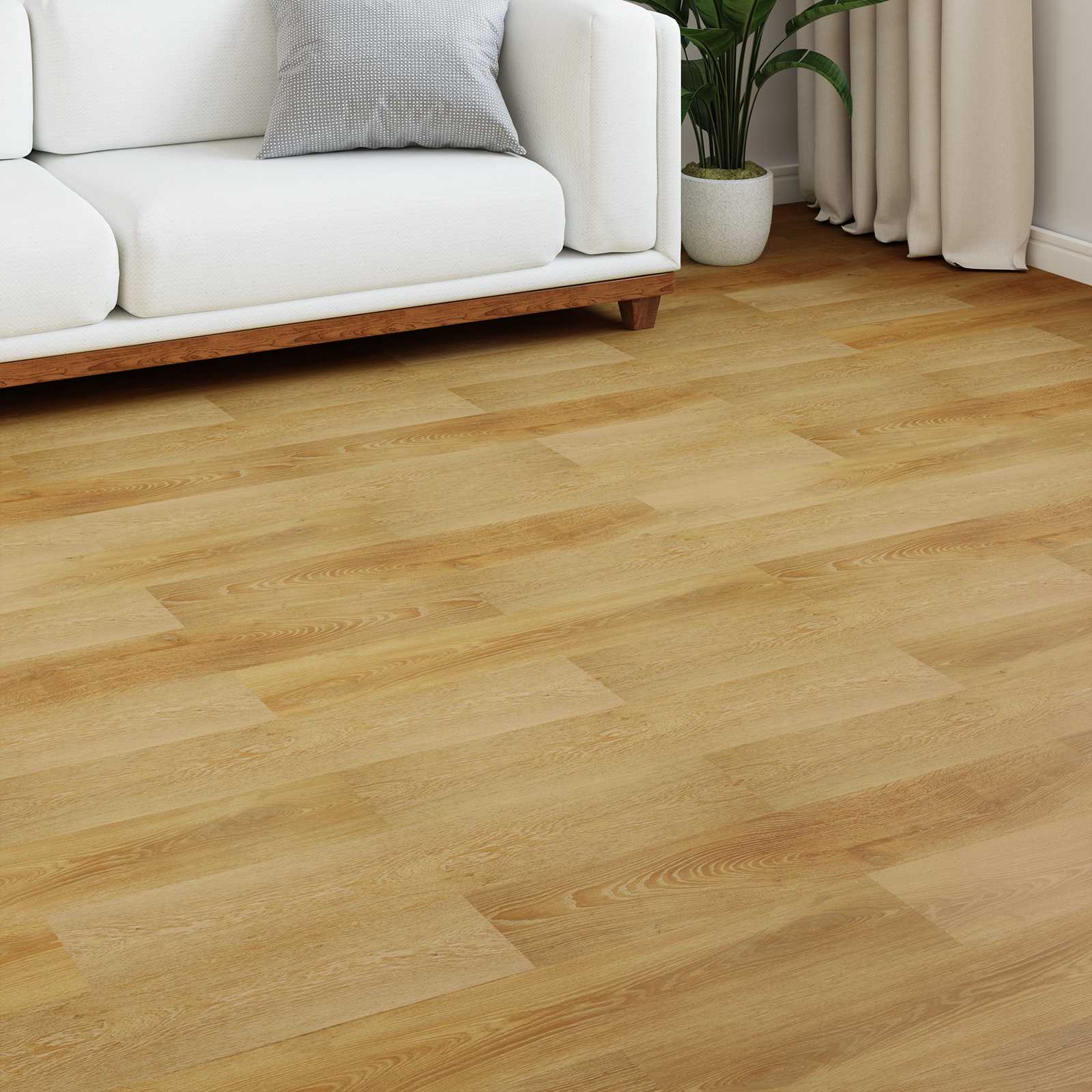 Laminaatpõrand Kuldpruun 101 x 20 x 0,8 cm 15 tk Tehispuit