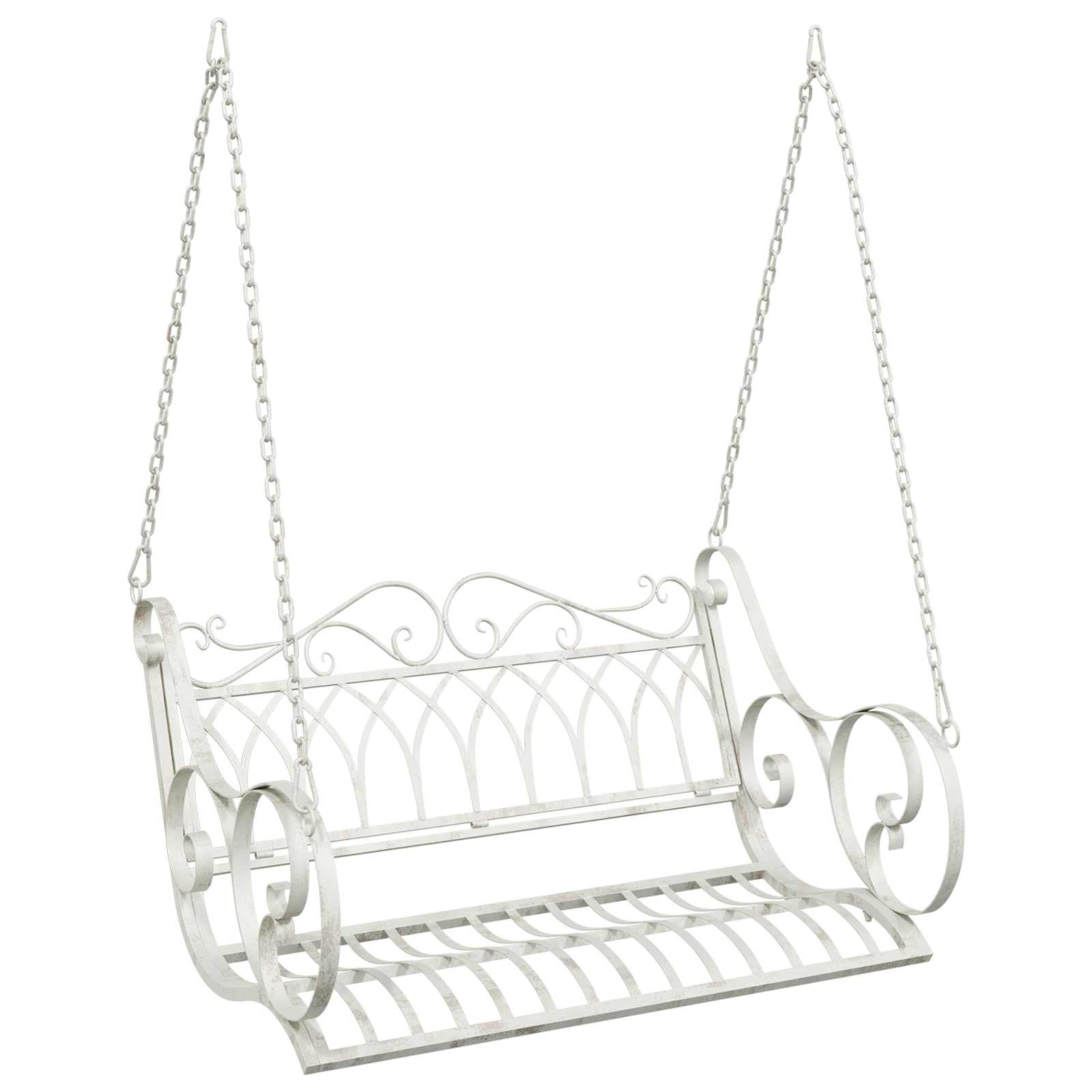 Kiikpink Teras 109 x 75 x 59 cm Antikvalge
