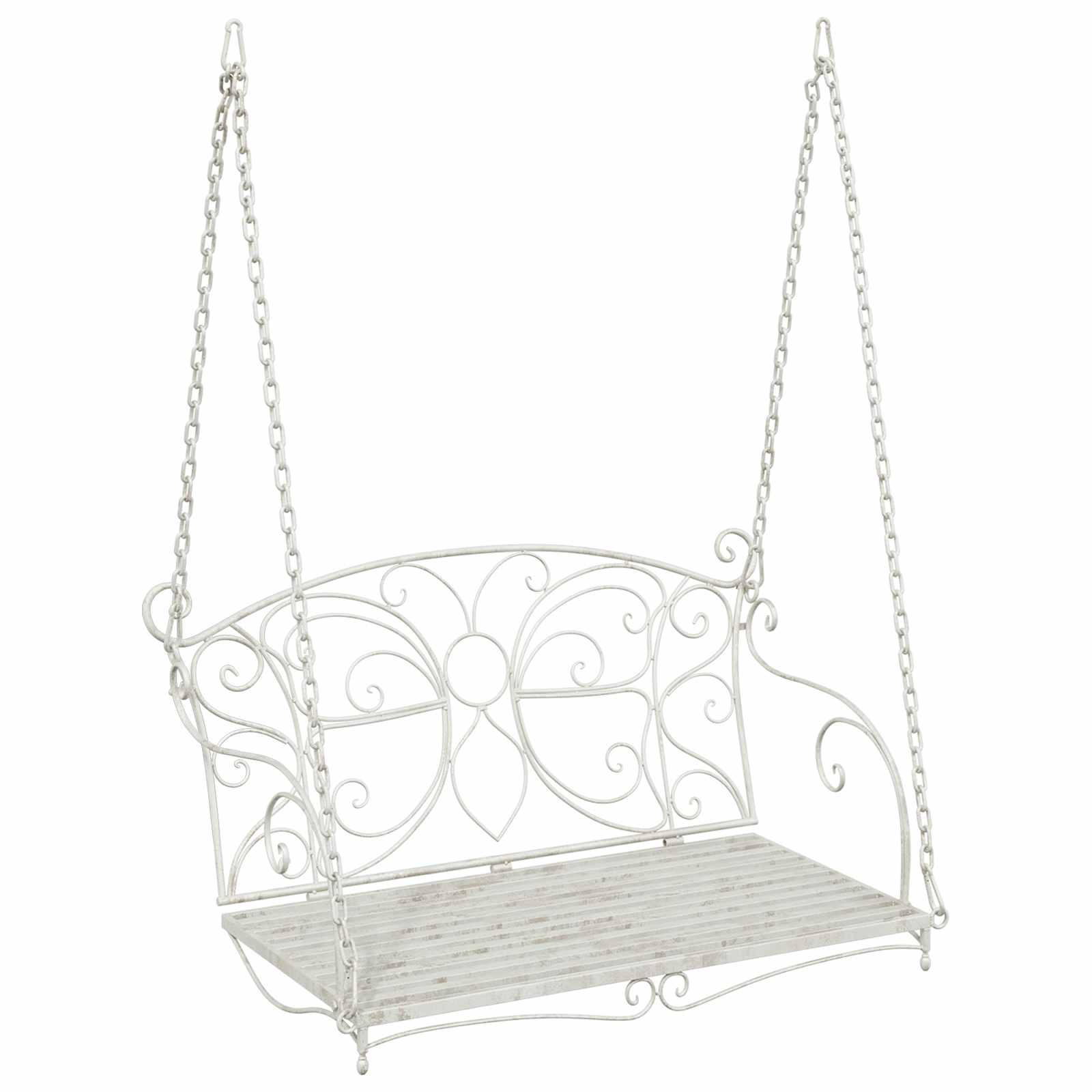 Kiikpink Teras 105,5 x 61 x 56 cm Antikvalge
