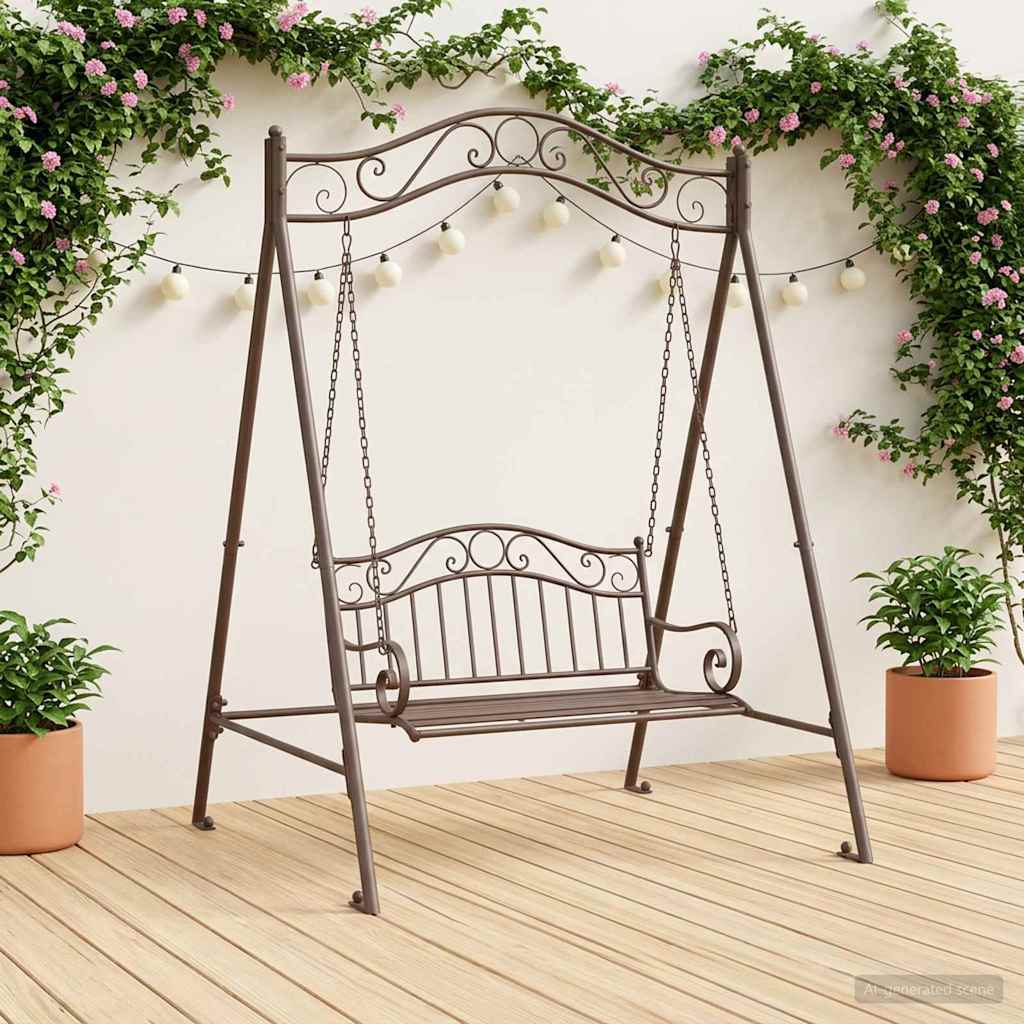 Hästi Swing Raam Antiikpruun 113 x 121,5 x 168 cm Teras