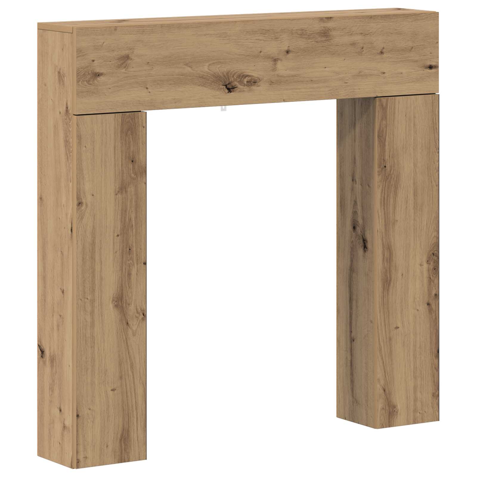 Kamina raam Artisan tamm 102 x 18 x 100,5 cm Tehispuit