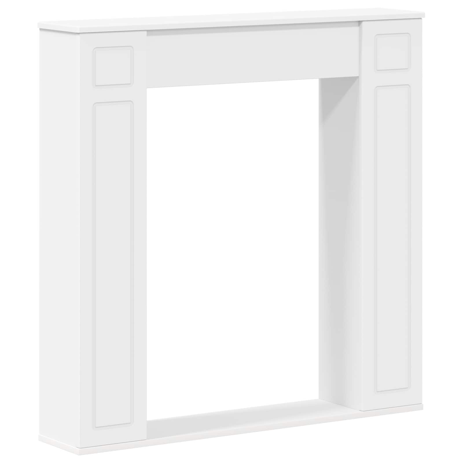 Kamina raam Valge 100 x 20 x 100 cm Tehispuit