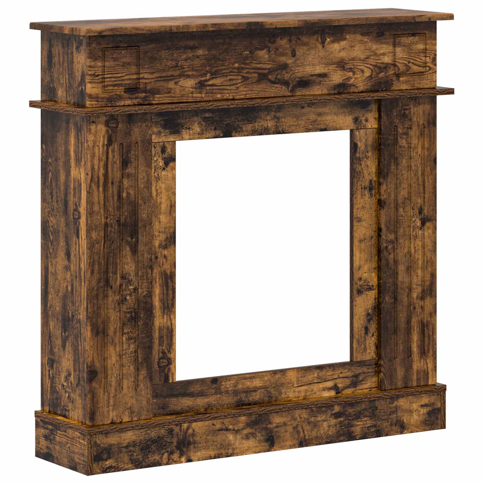 Kamina raam Suitsutatud tamm 102 x 26 x 100 cm Tehispuit