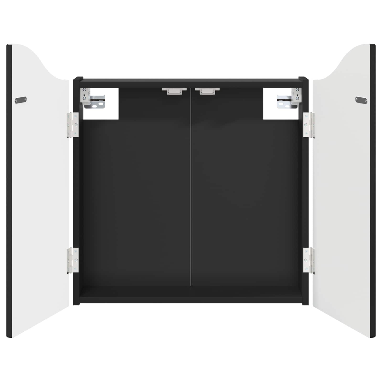 Dartboardi kapp Must 56 x 12 x 63 cm Tehispuit