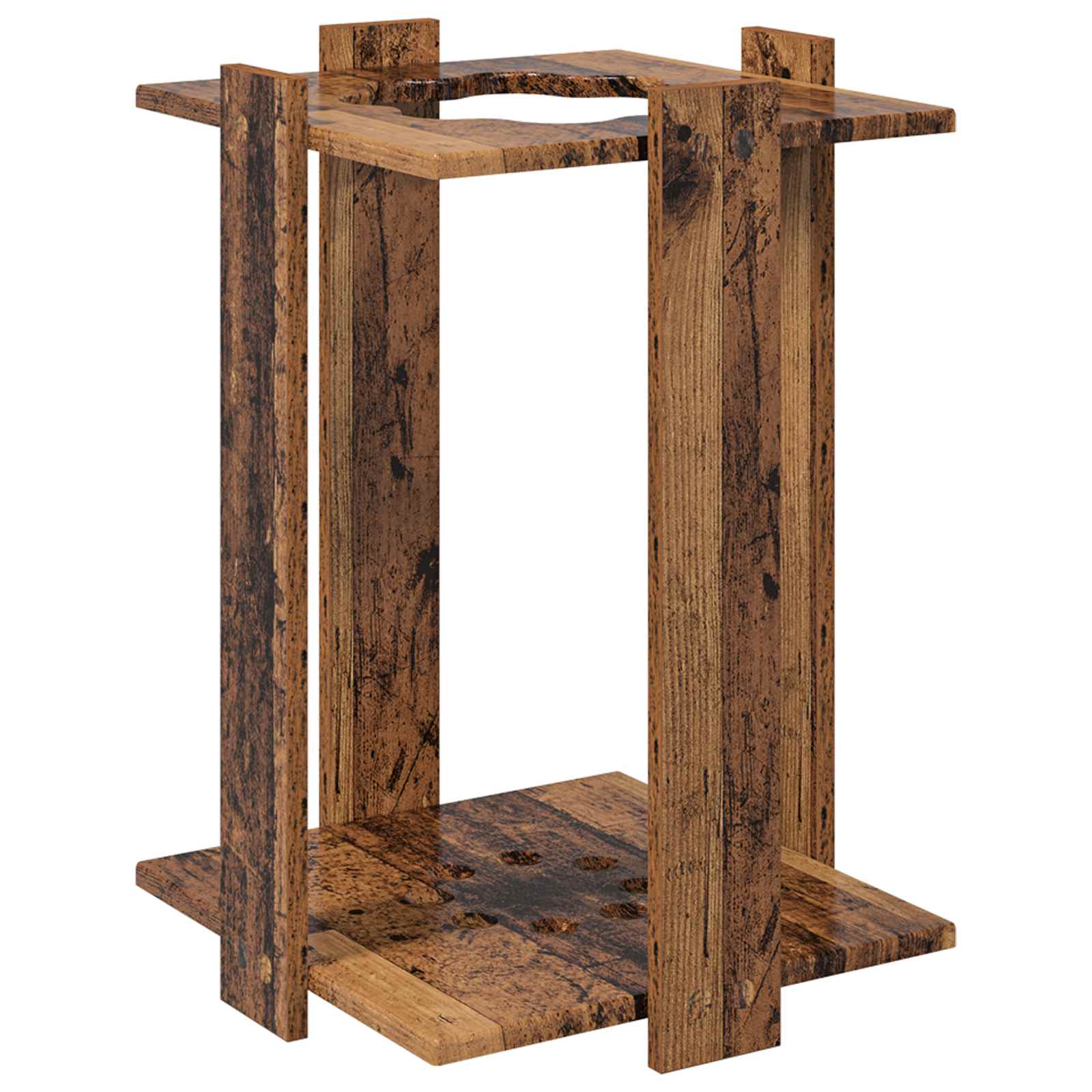 Billiardi keppide hoidja Tehispuit 42 x 43 x 60 cm Vana puit