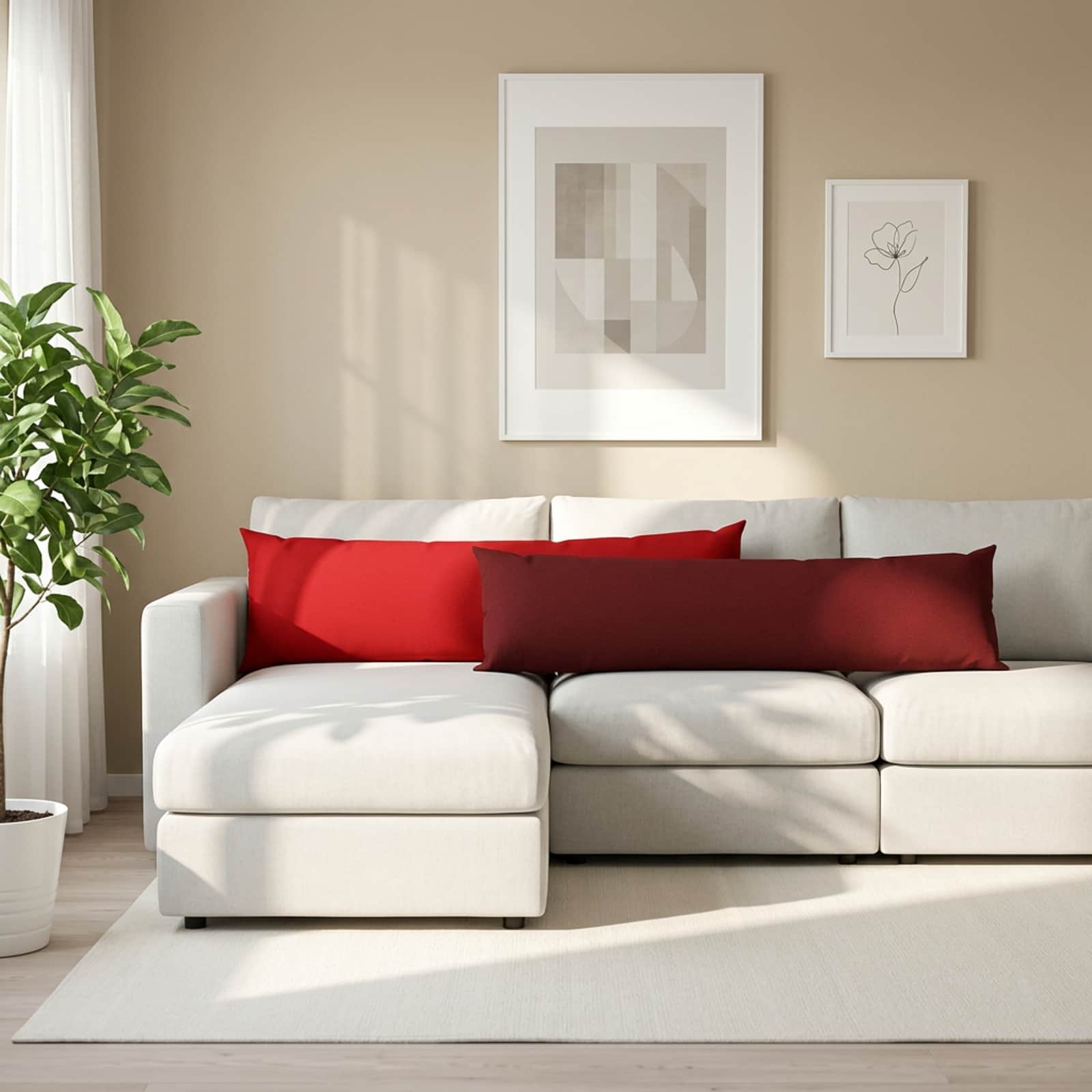 Padi padjaga HEERLEN Veinpunane 40 x 145 cm kangas