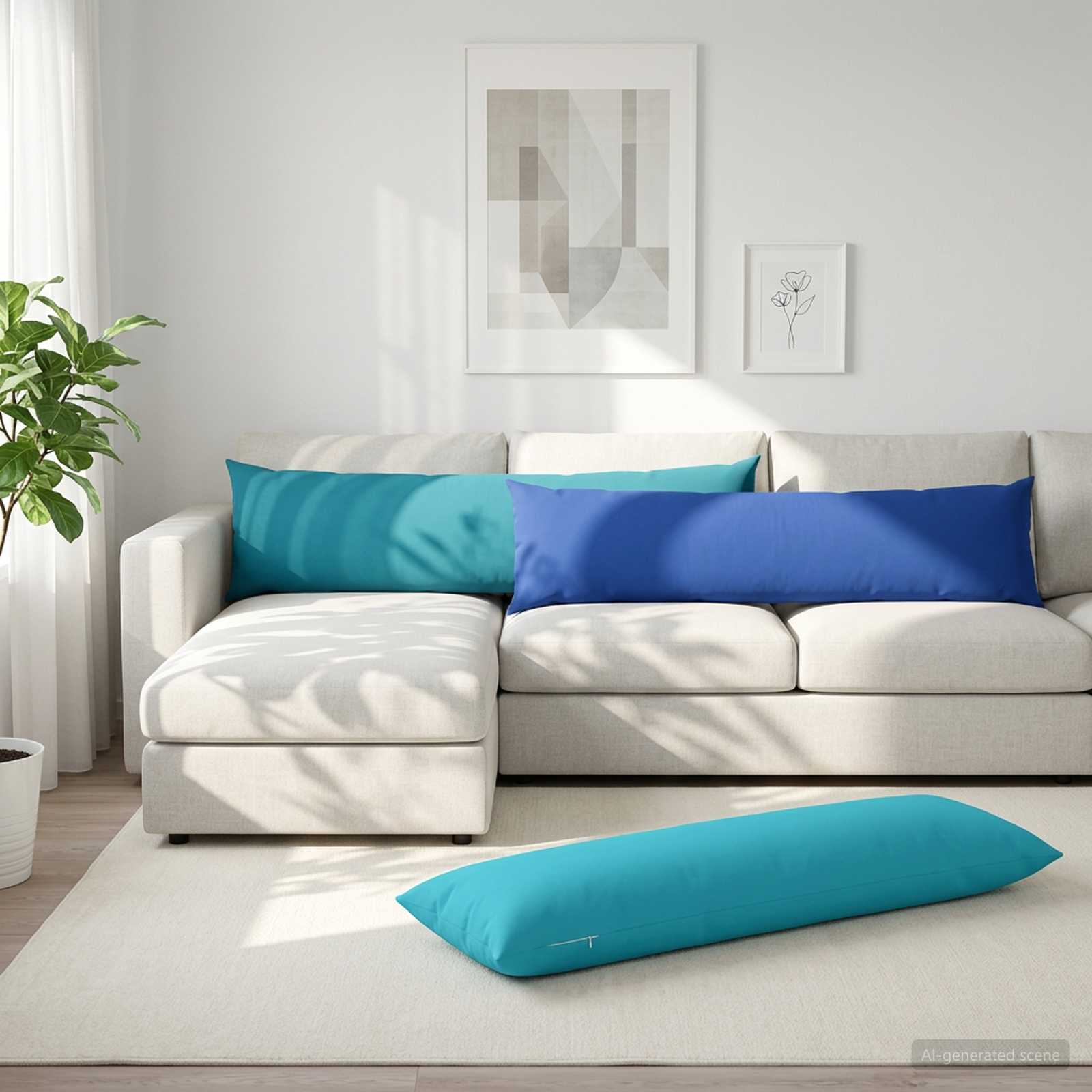 Padi padjaga HEERLEN Türkiis 40 x 145 cm Polüester
