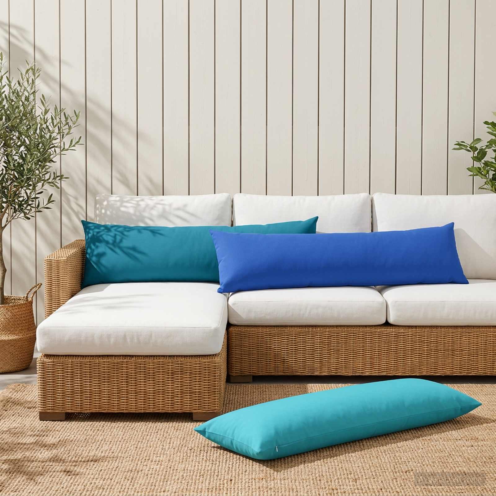 Padi padjaga HEERLEN Türkiis 40 x 145 cm Polüester