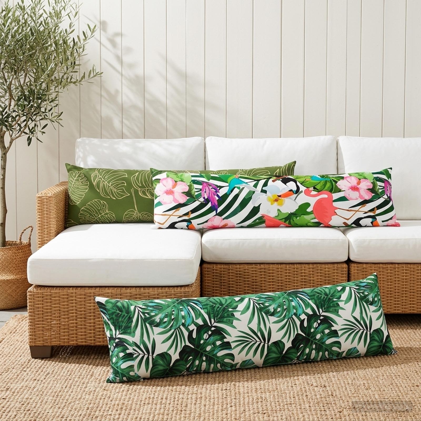 Padi padjaga HEERLEN Lehe muster 40 x 145 cm Polüester