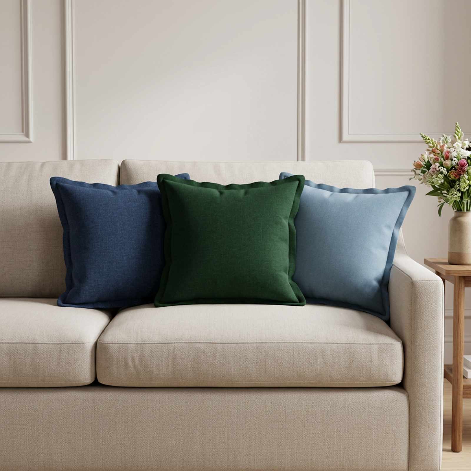 Padi padjaga HOUTEN 2 tk Tumeroheline Kunstlinen