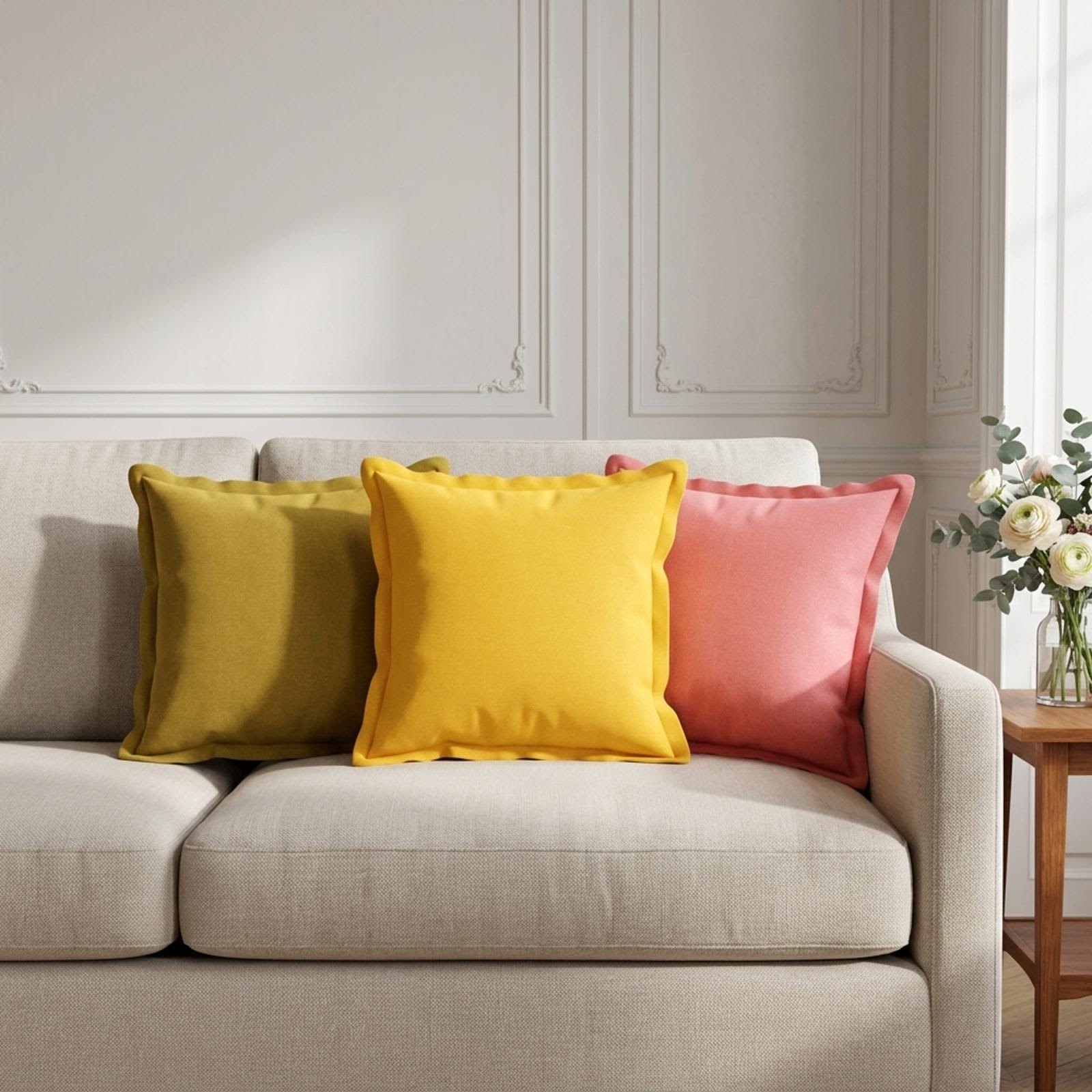 Padi padjaga HOUTEN 2 tk Helekollane Kunstlinen