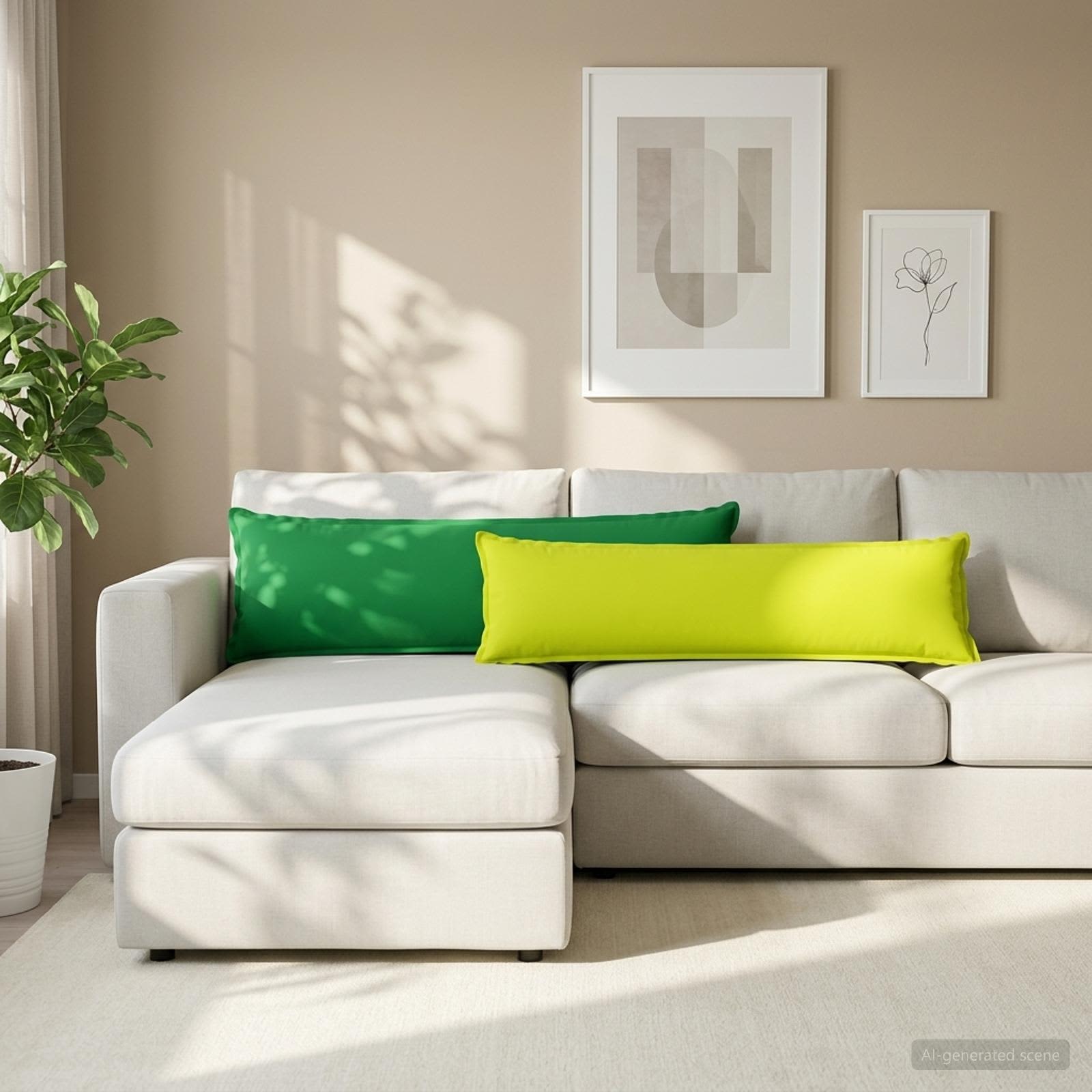 Padi padjaga HOUTEN Roheline 40 x 145 cm Polüester