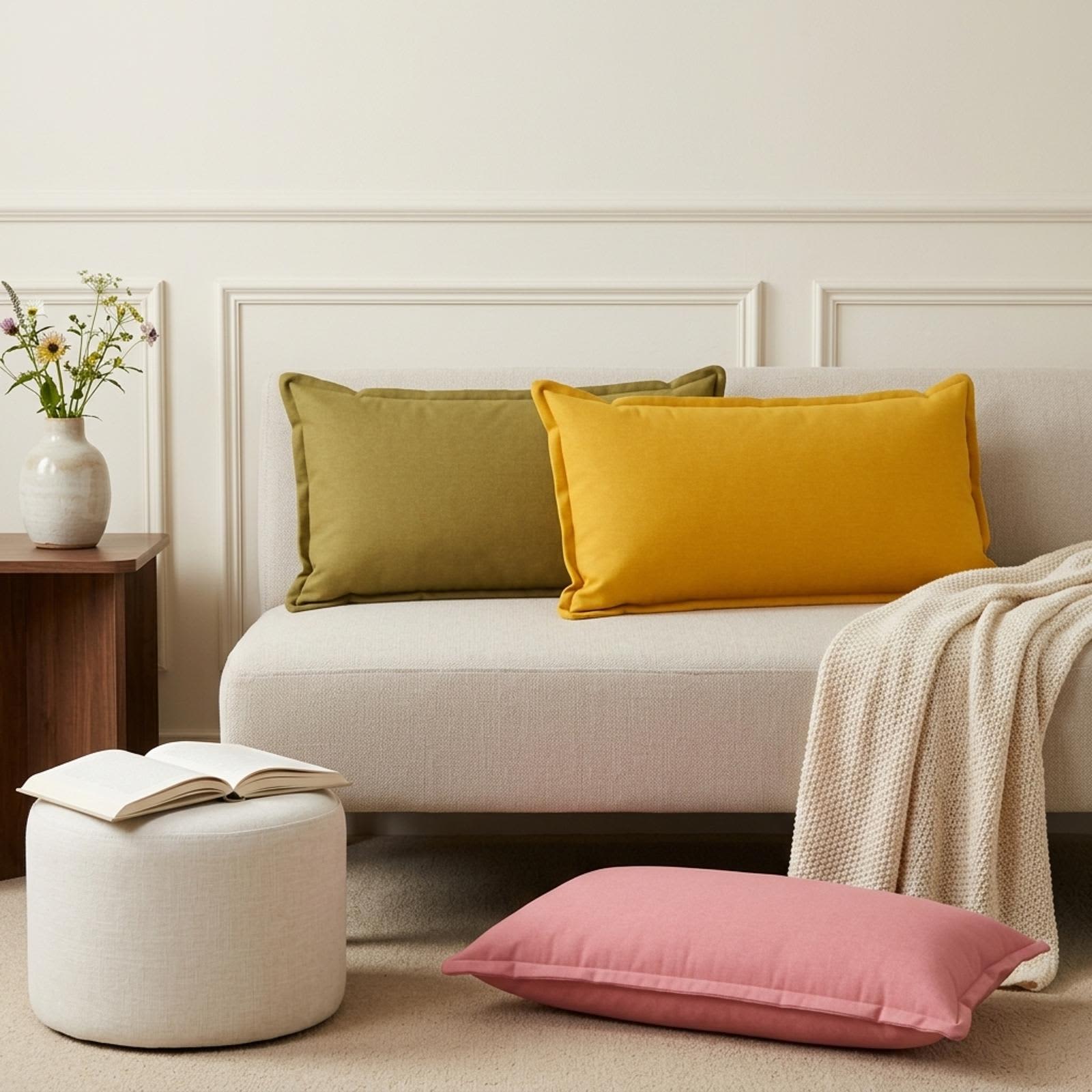 Padi padjaga HOUTEN 2 tk Roosa Kunstlinen