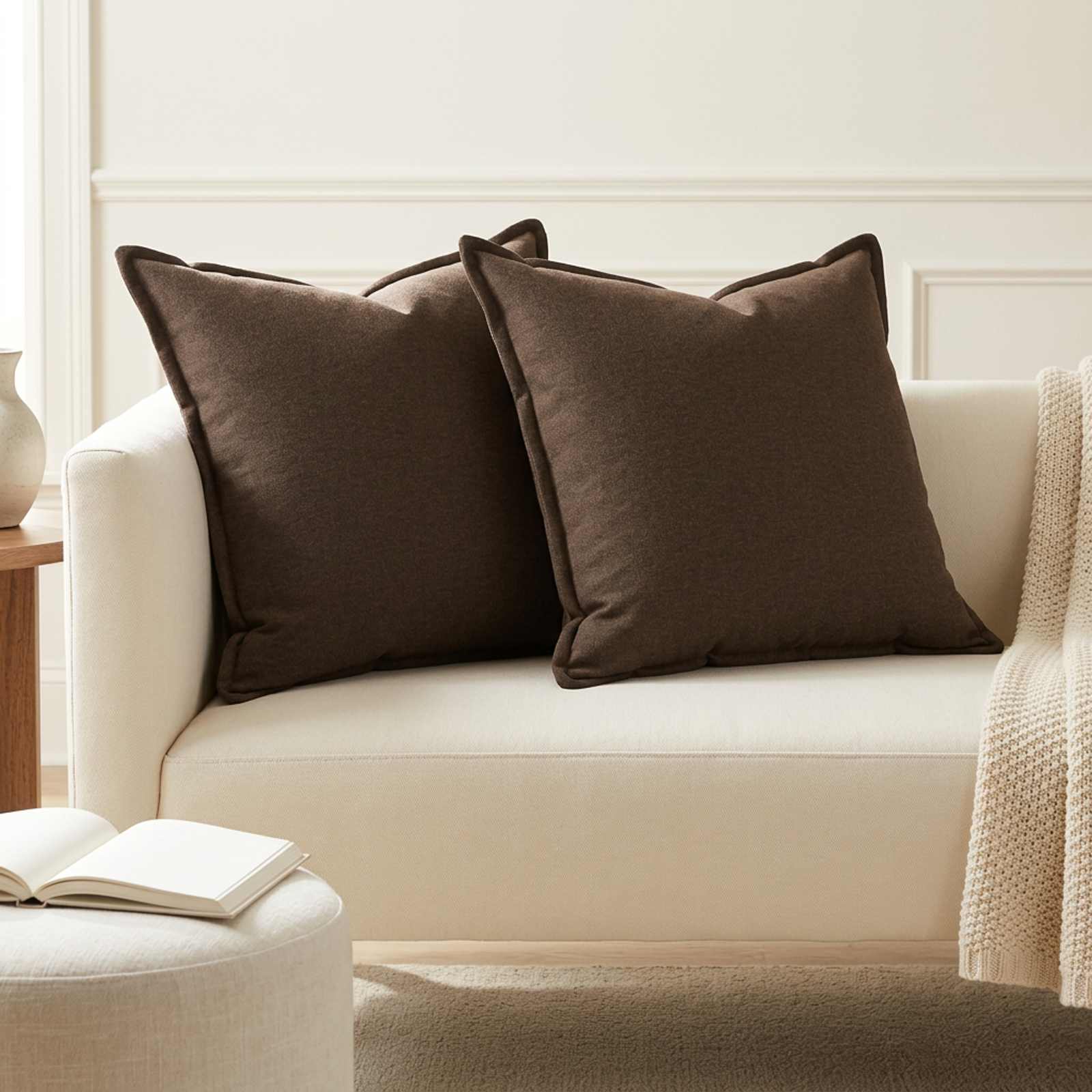 Padi padjaga HOUTEN 2 tk Pruun Kunstlinen