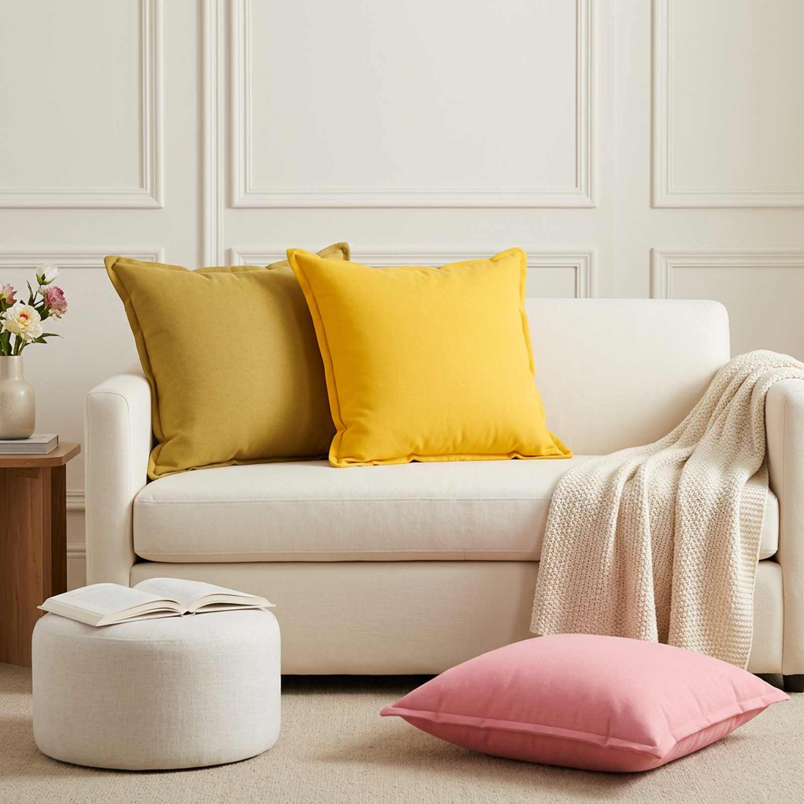 Padi padjaga HOUTEN 2 tk Hele roheline Kunstlinen