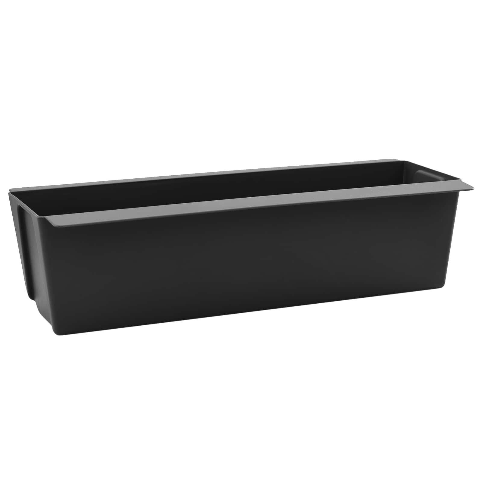 Euro pallide lillekastid 12 tk Must 36 x 13,5 x 9,5 cm